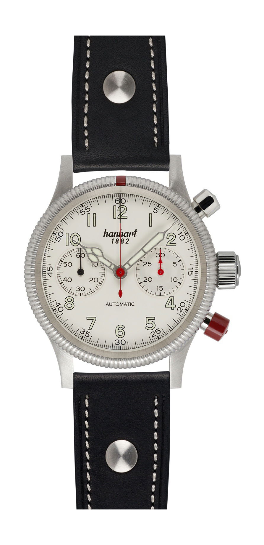 Hanhart PIONEER Mk II Off-White watch