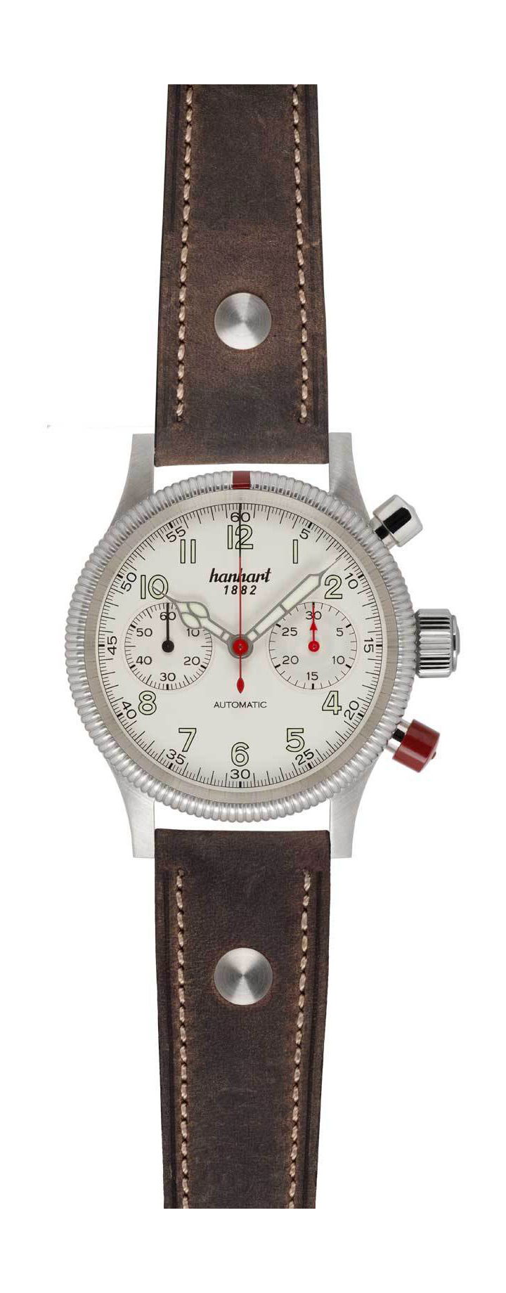 Hanhart PIONEER Mk II Off-White watch