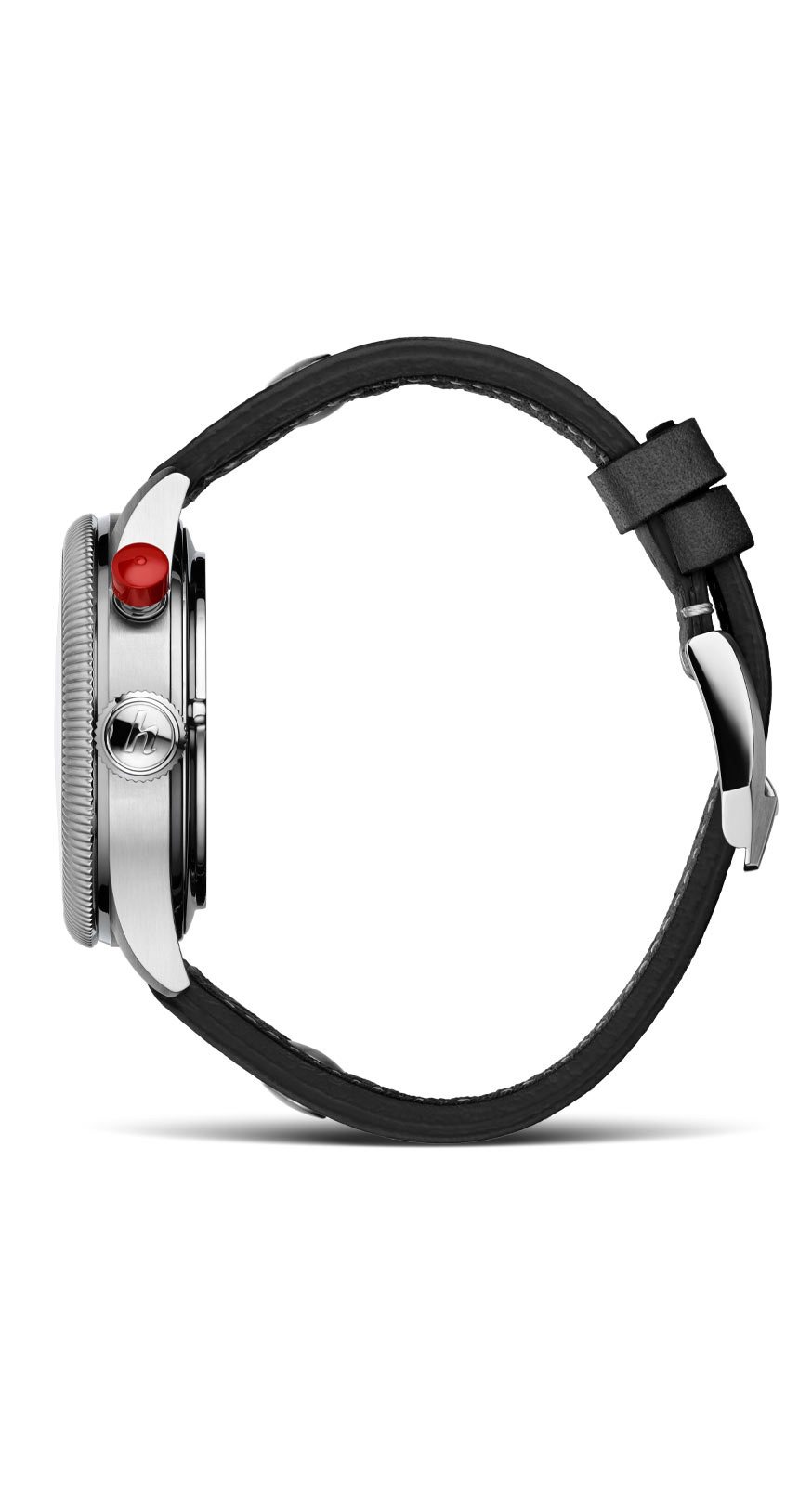 Hanhart PIONEER MonoScope Black, Flat Bezel - View 2