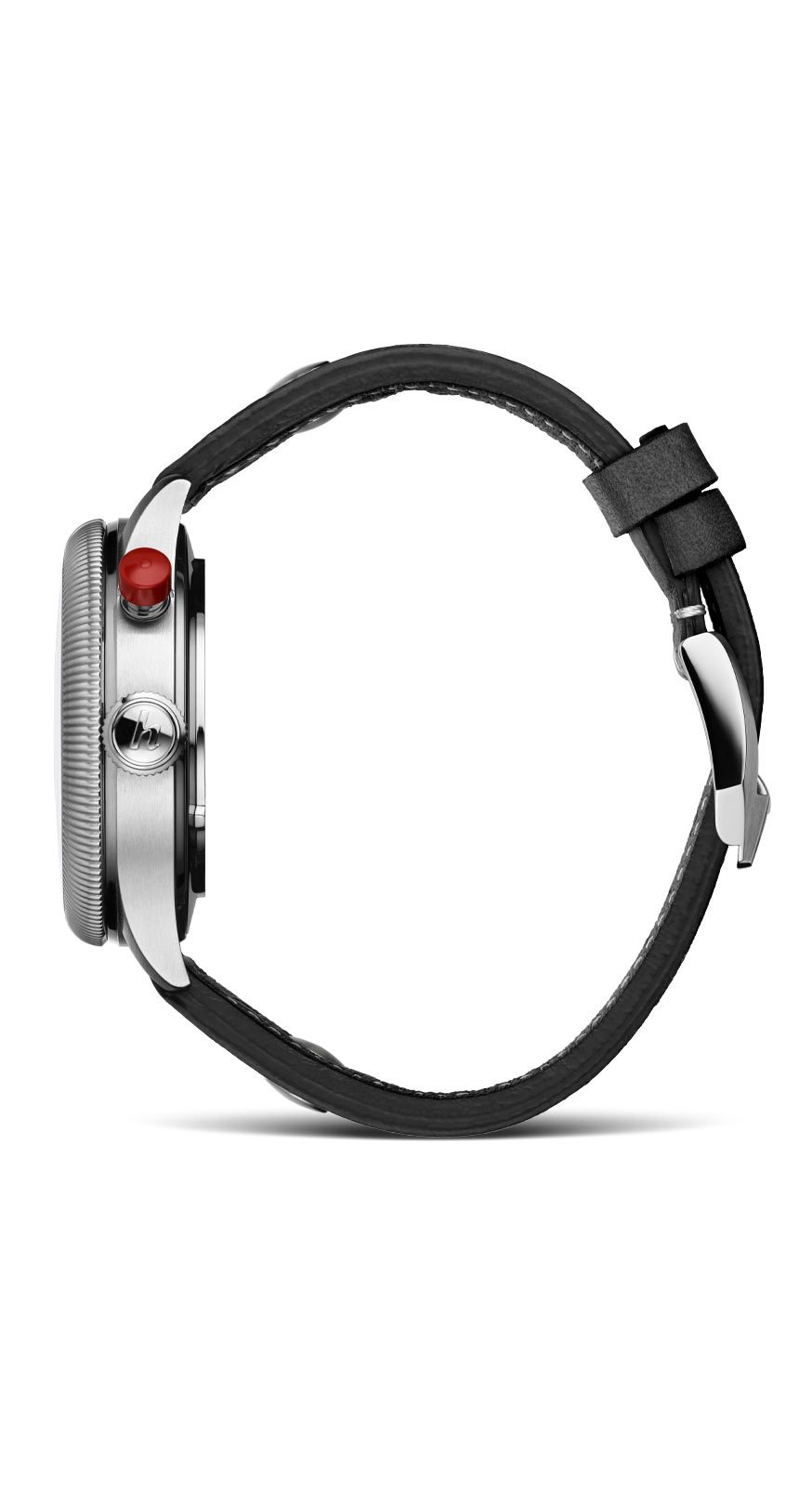 Hanhart PIONEER MonoScope Black, Fluted Bezel - View 2