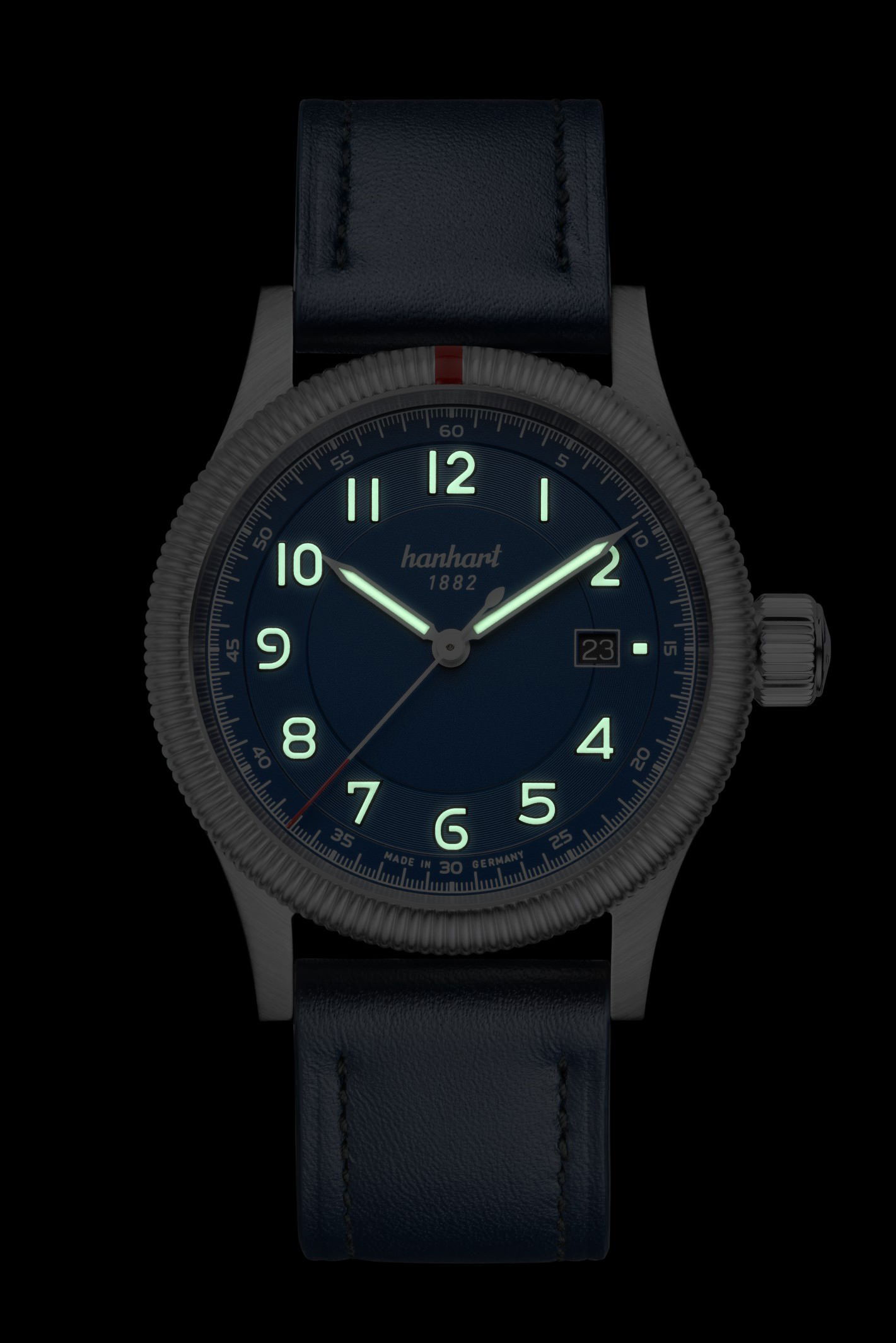 Hanhart PIONEER One Blue - View 2