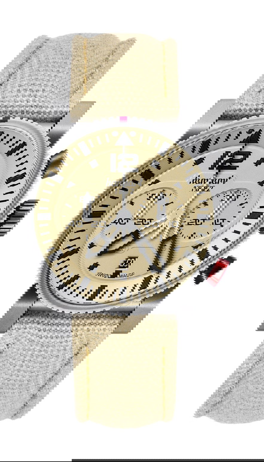 Hanhart PRIMUS Desert Pilot luxury timepiece - detailed view