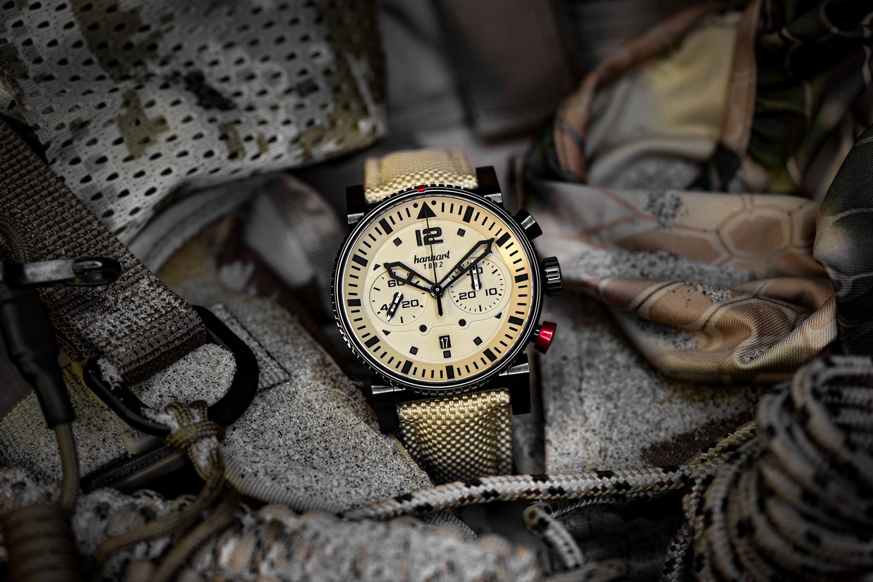 Hanhart PRIMUS Desert Pilot Dark - View 2