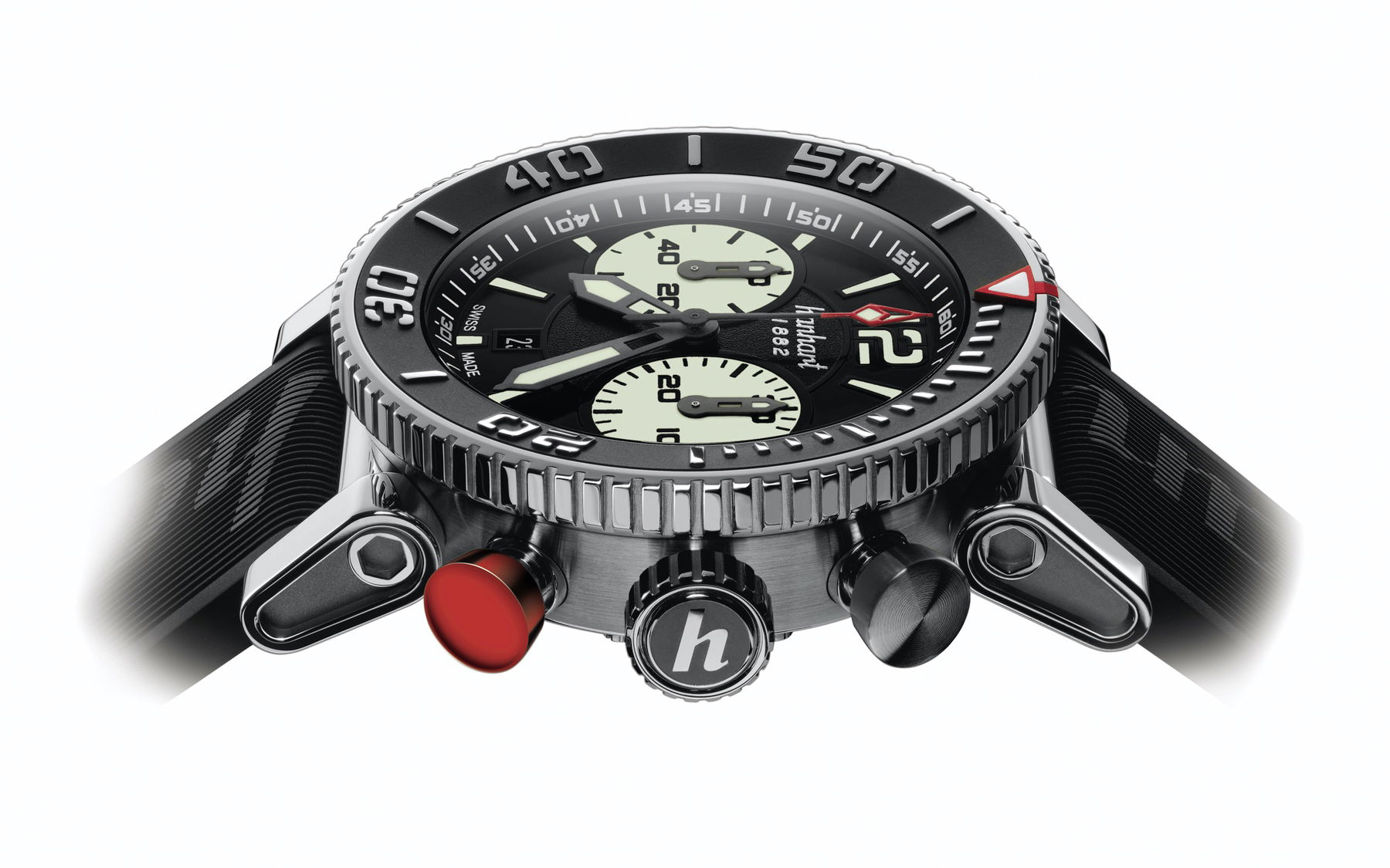 Hanhart PRIMUS Diver Black - View 2
