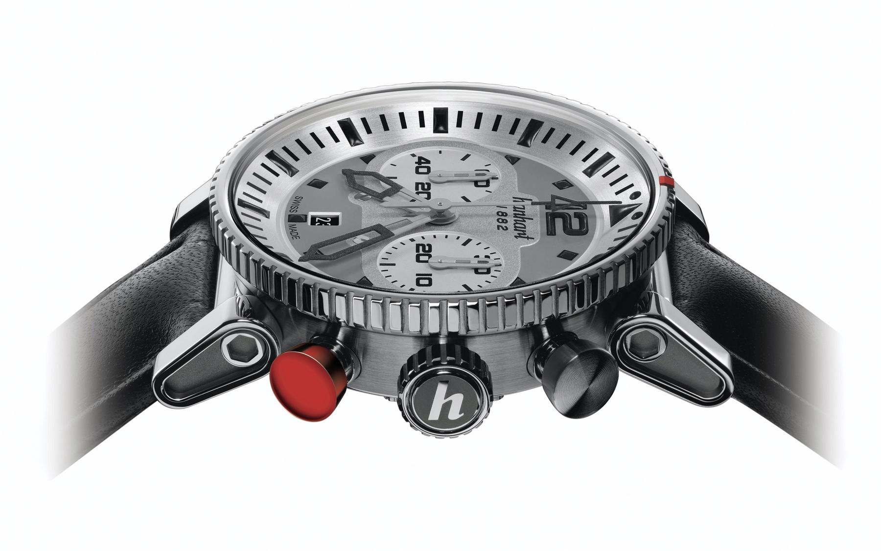 Hanhart PRIMUS Pilot Silver - View 3