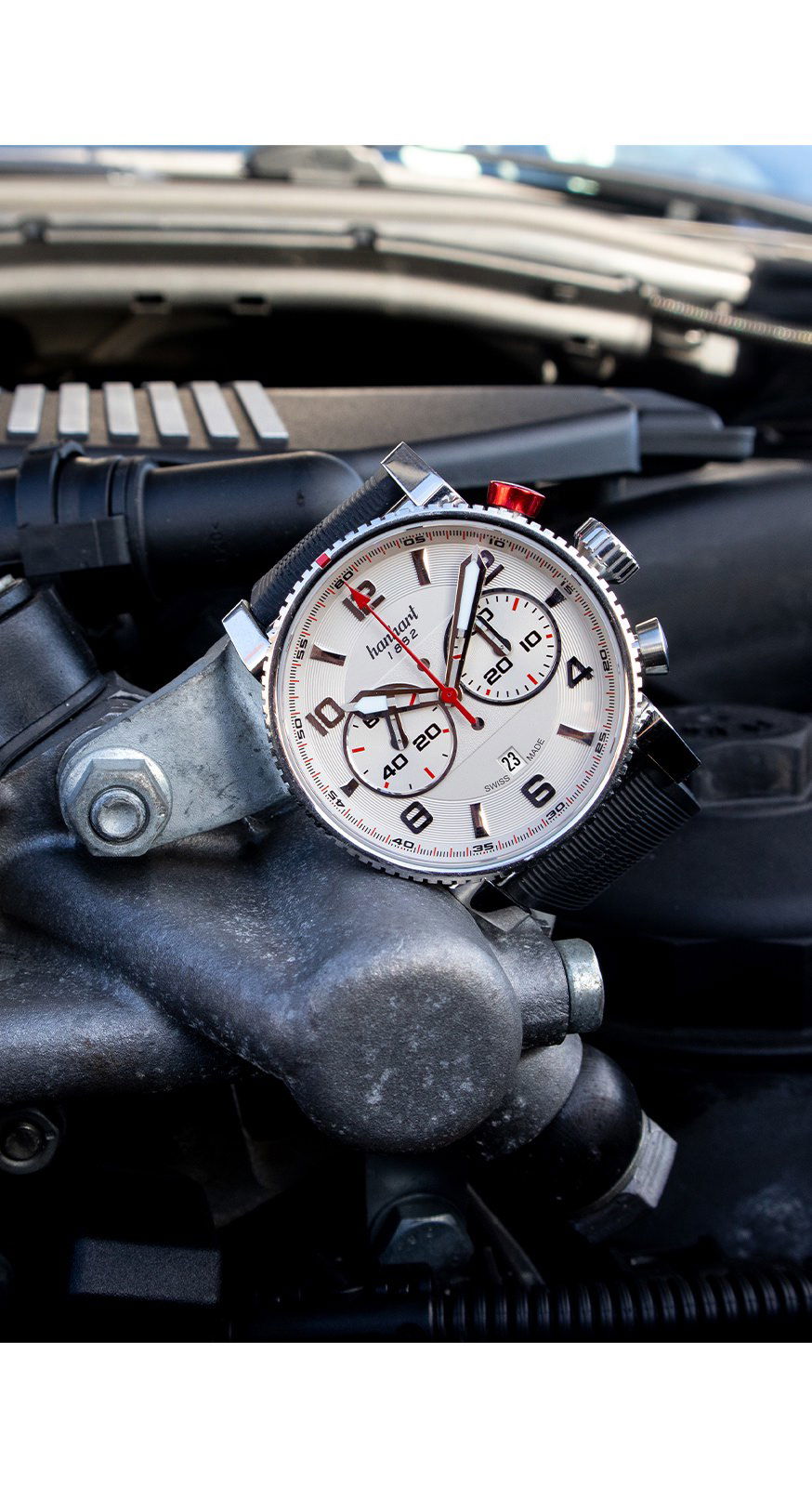 Hanhart PRIMUS Racer Silver - View 3
