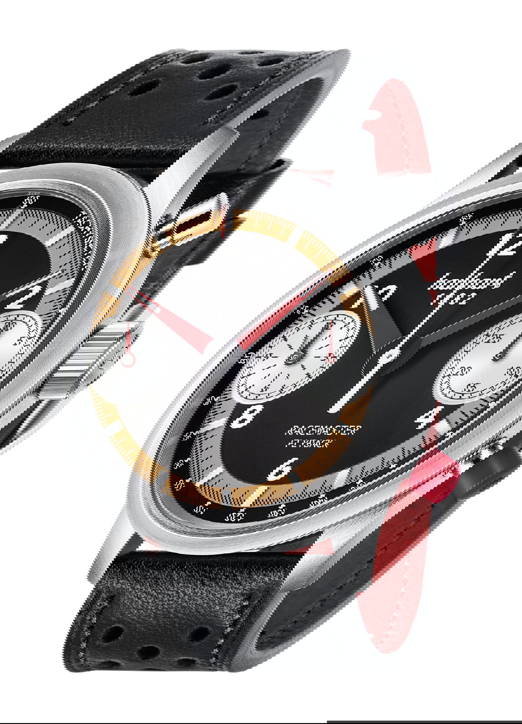 Hanhart RACEMASTER GTF luxury timepiece - detailed view