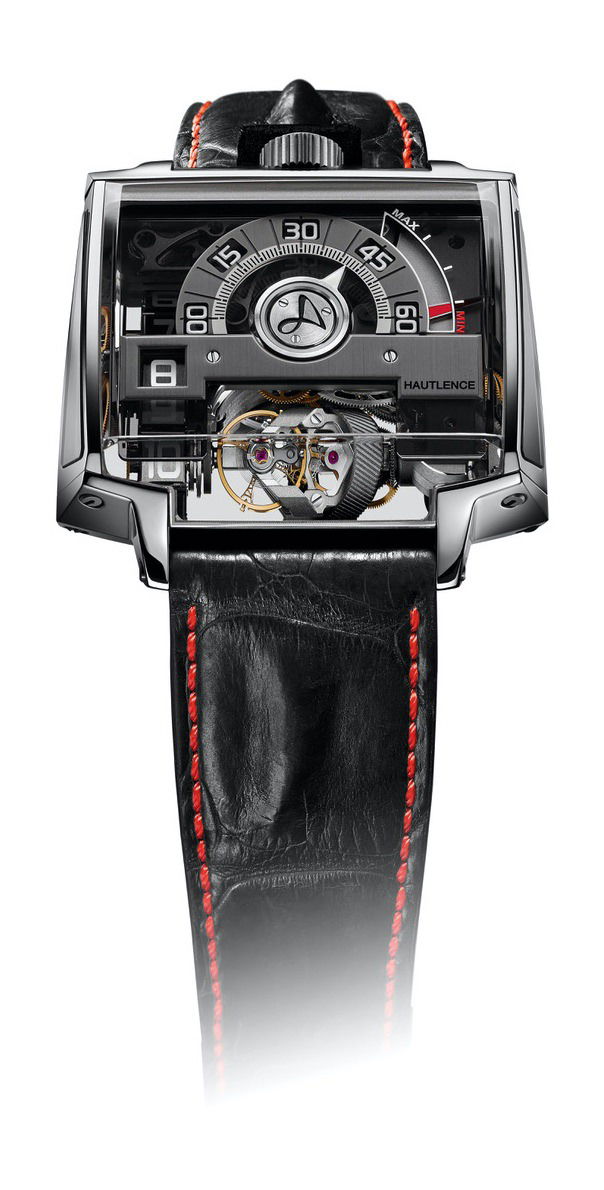 HAUTLENCE Vortex  01 luxury timepiece - detailed view