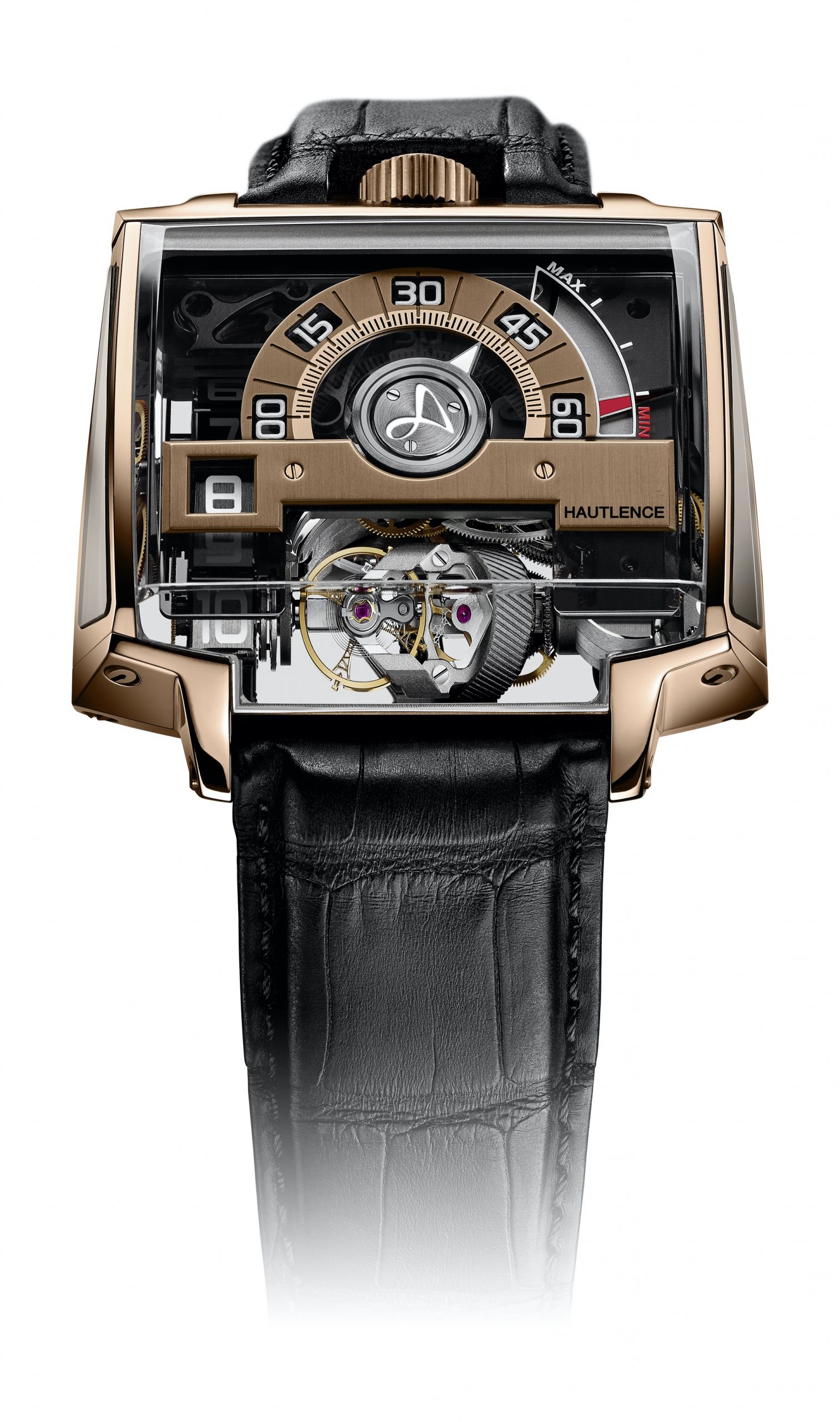 HAUTLENCE Vortex  02 luxury timepiece - detailed view