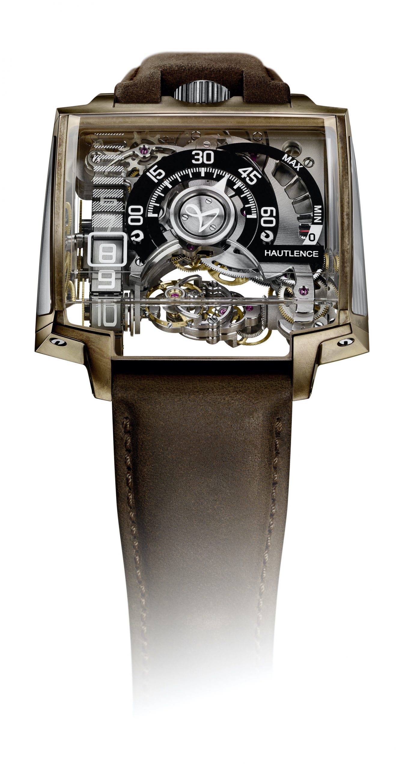 HAUTLENCE Vortex 03 luxury timepiece - detailed view