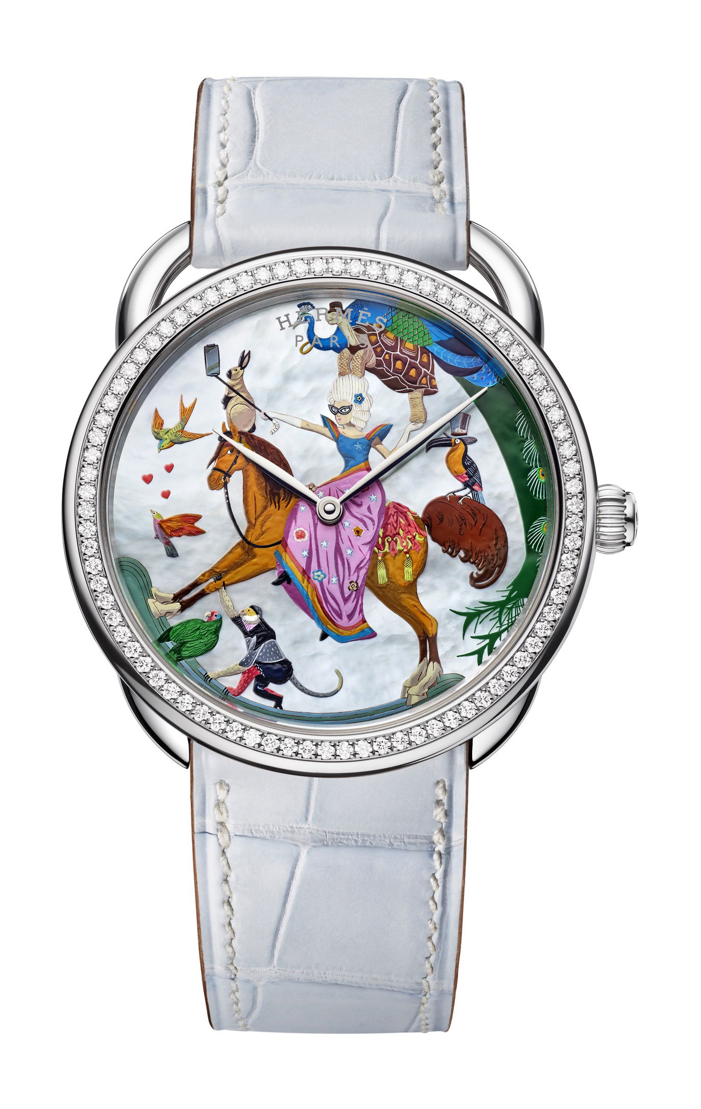 Hermes Arceau Hermès Story watch