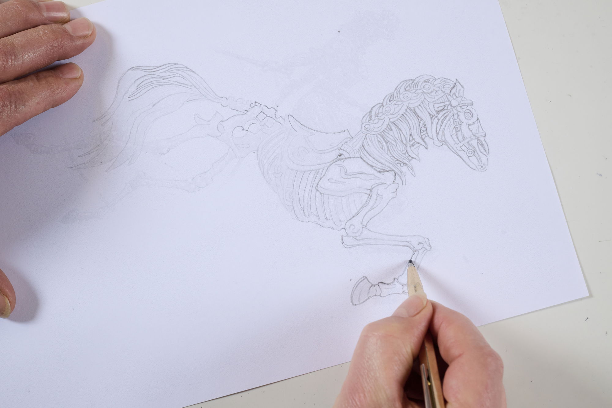 Hermès Arceau Chorus Stellarum Blue - View 2