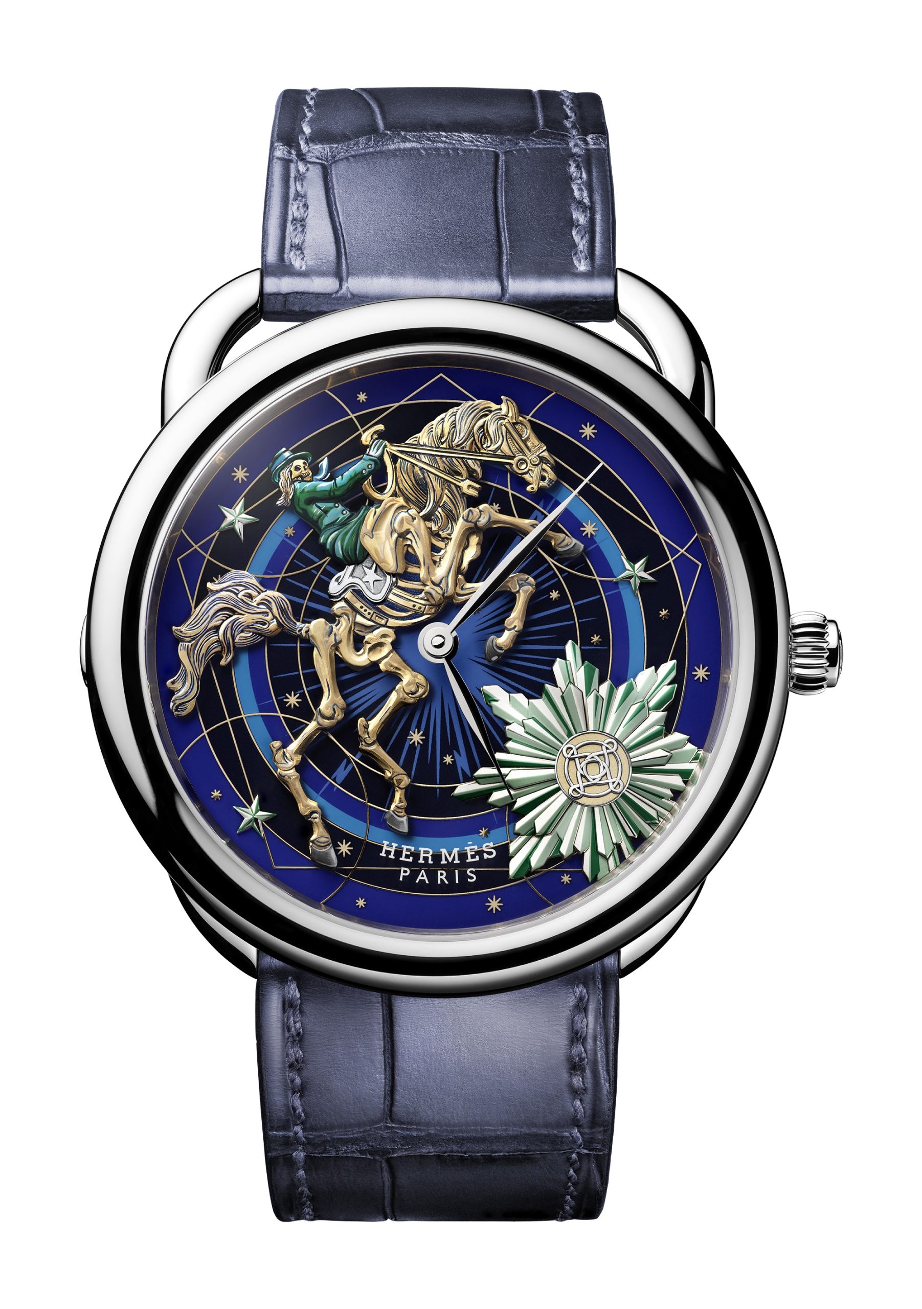 Hermes Arceau Chorus Stellarum Blue watch
