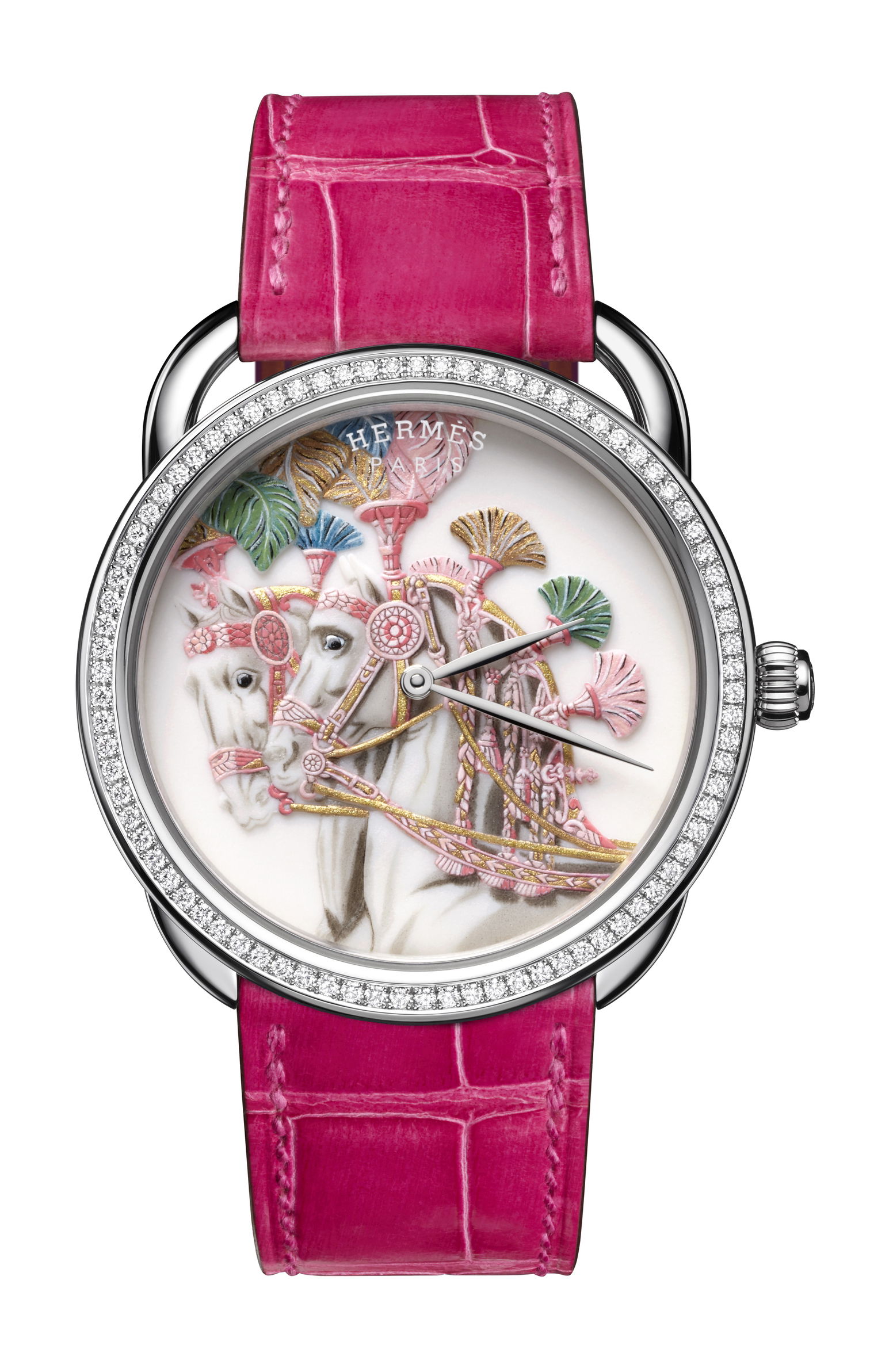Hermes Arceau Harnais Français Remix watch