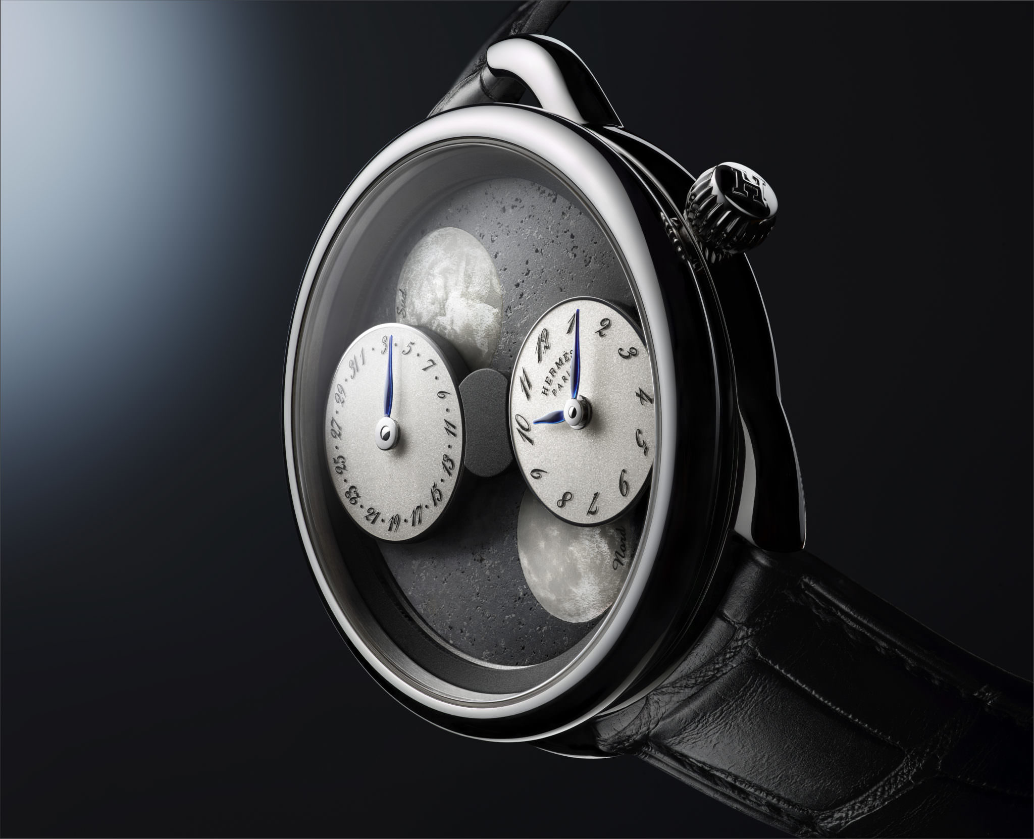 Hermès Arceau L’heure de la lune Black Sahara - View 2