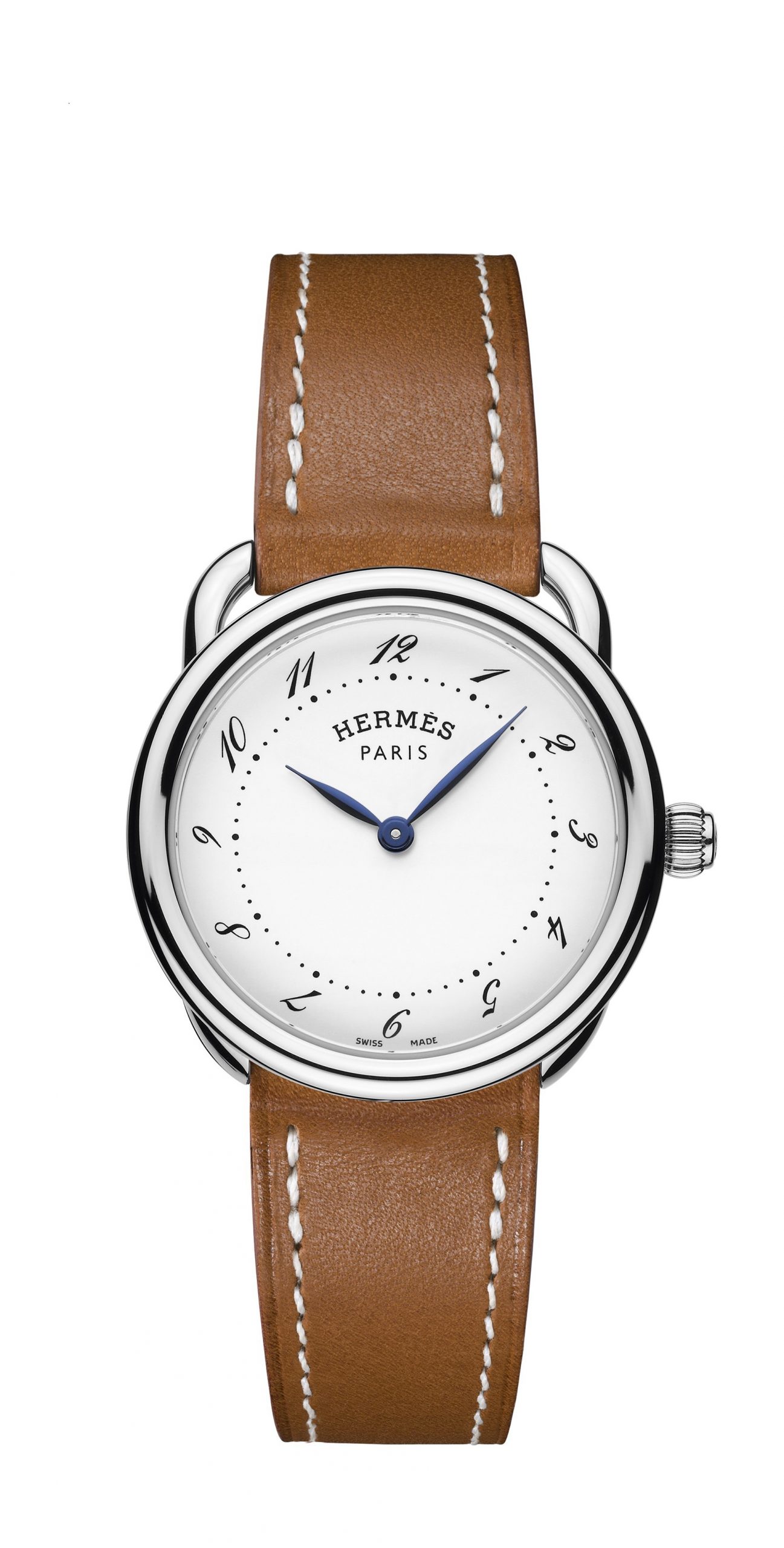 Hermès Arceau PM luxury timepiece - detailed view