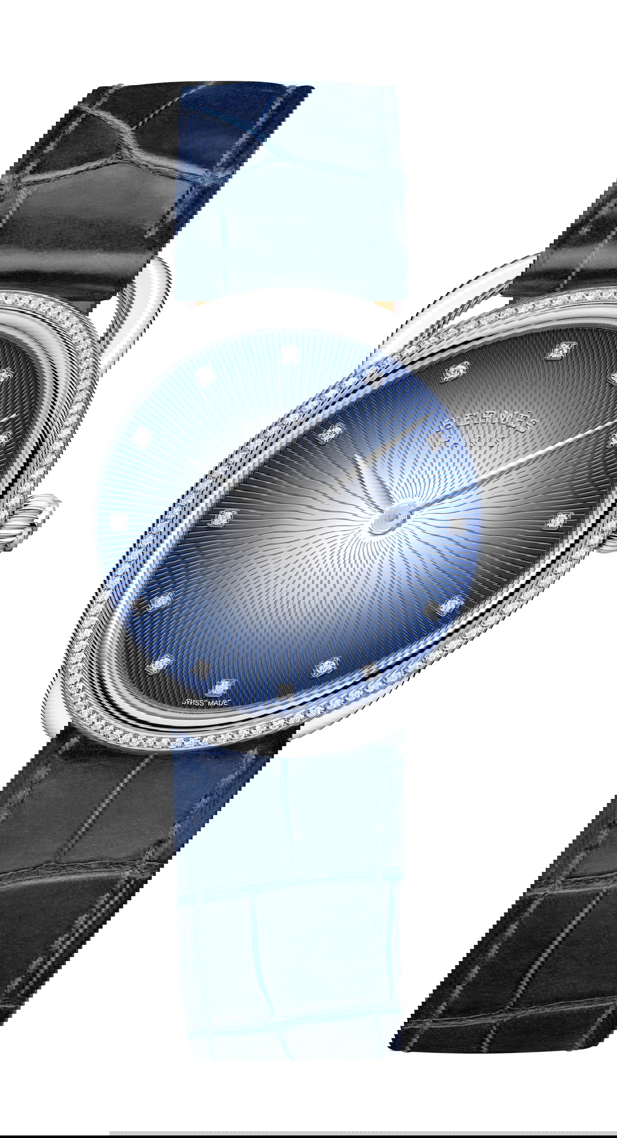 Hermès Arceau Soleil luxury timepiece - detailed view