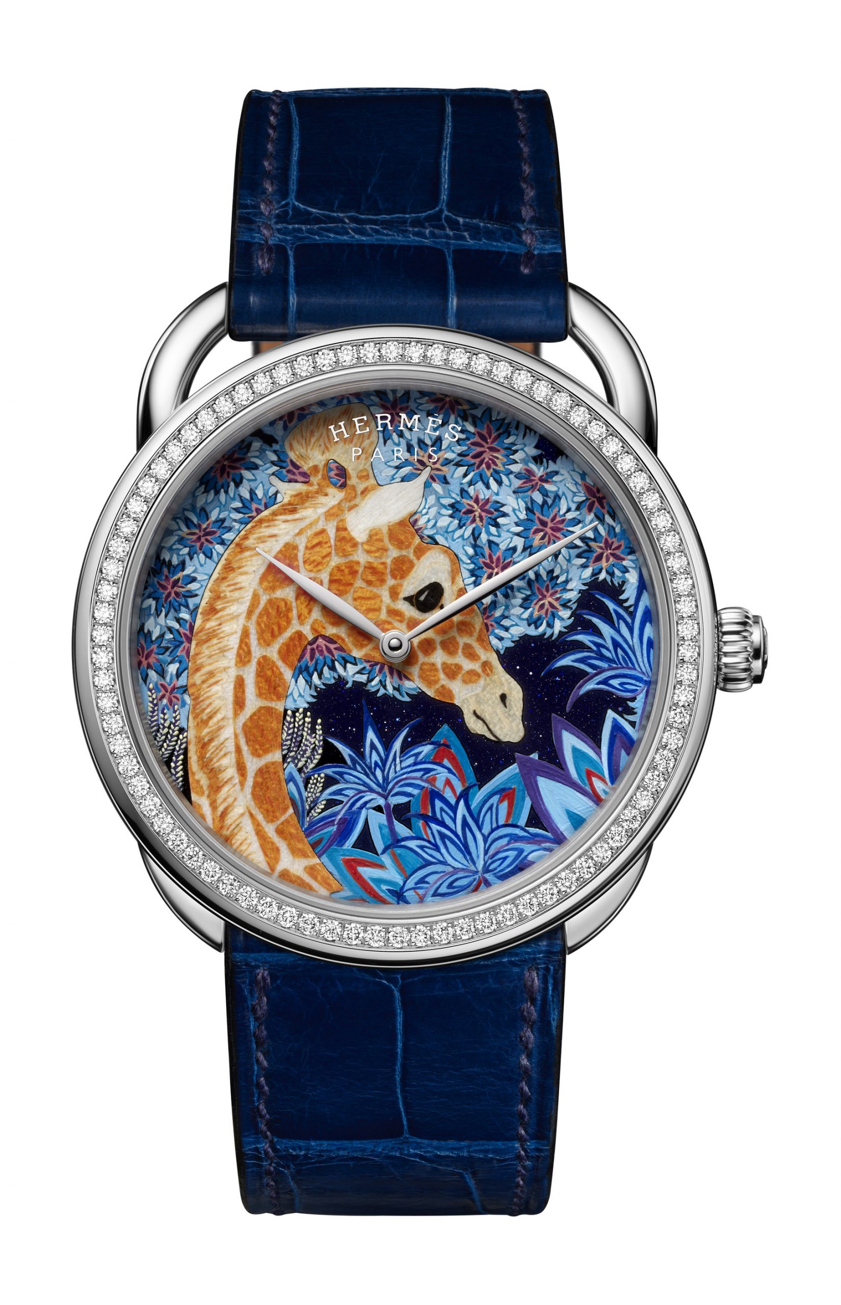 Hermès Arceau The Three Graces luxury timepiece - detailed view