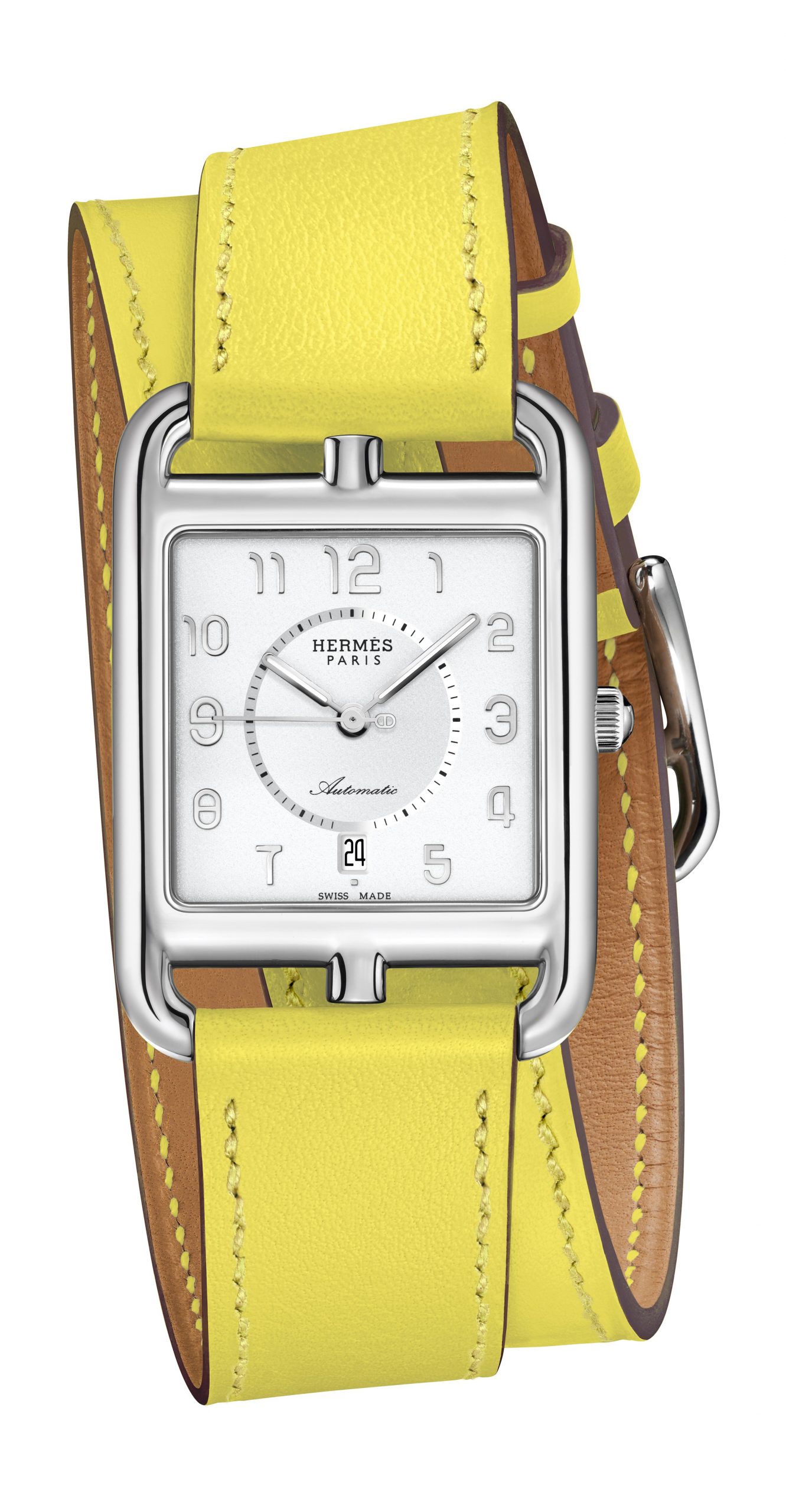 Hermès Cape Cod Automatic luxury timepiece - detailed view
