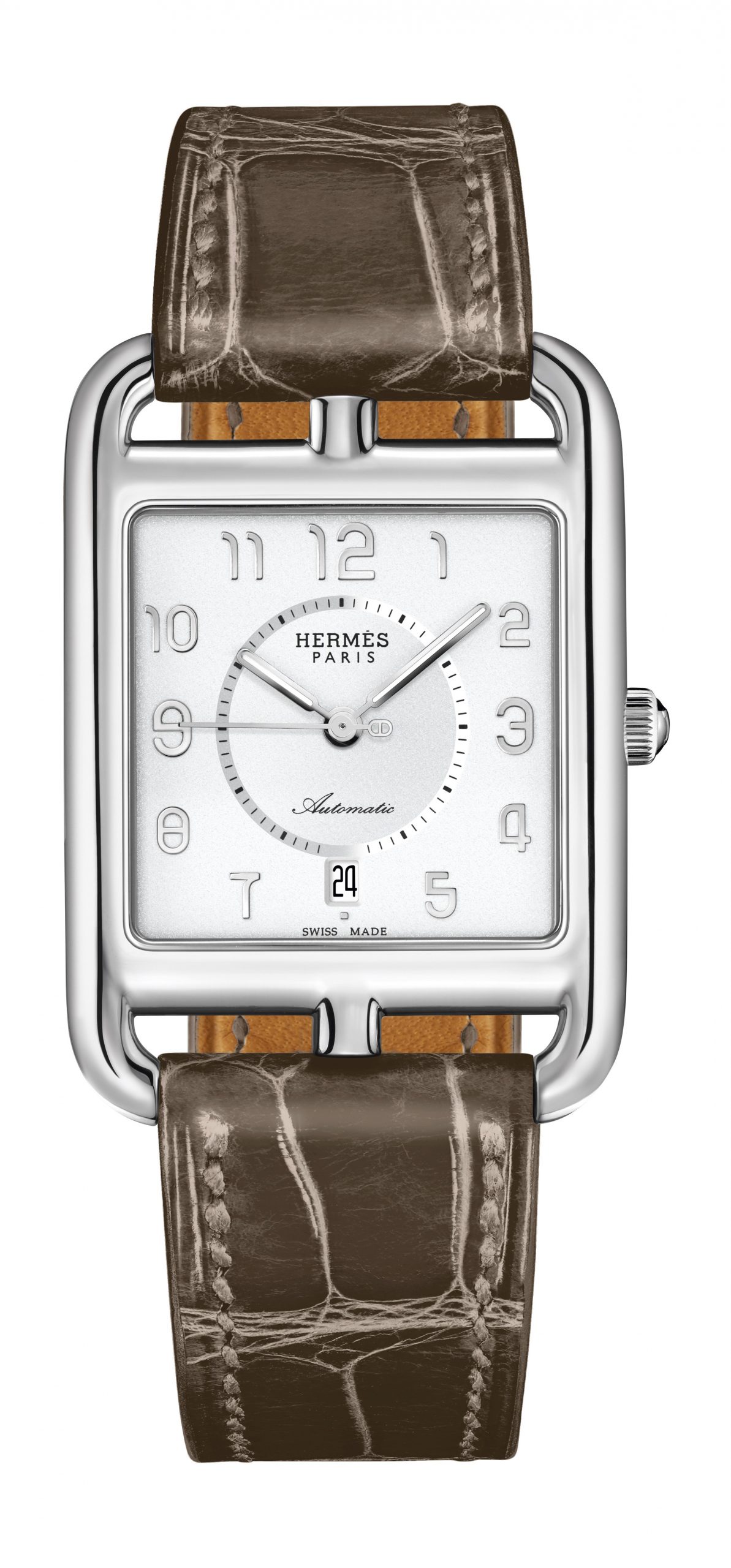 Hermès Cape Cod Automatic luxury timepiece - detailed view