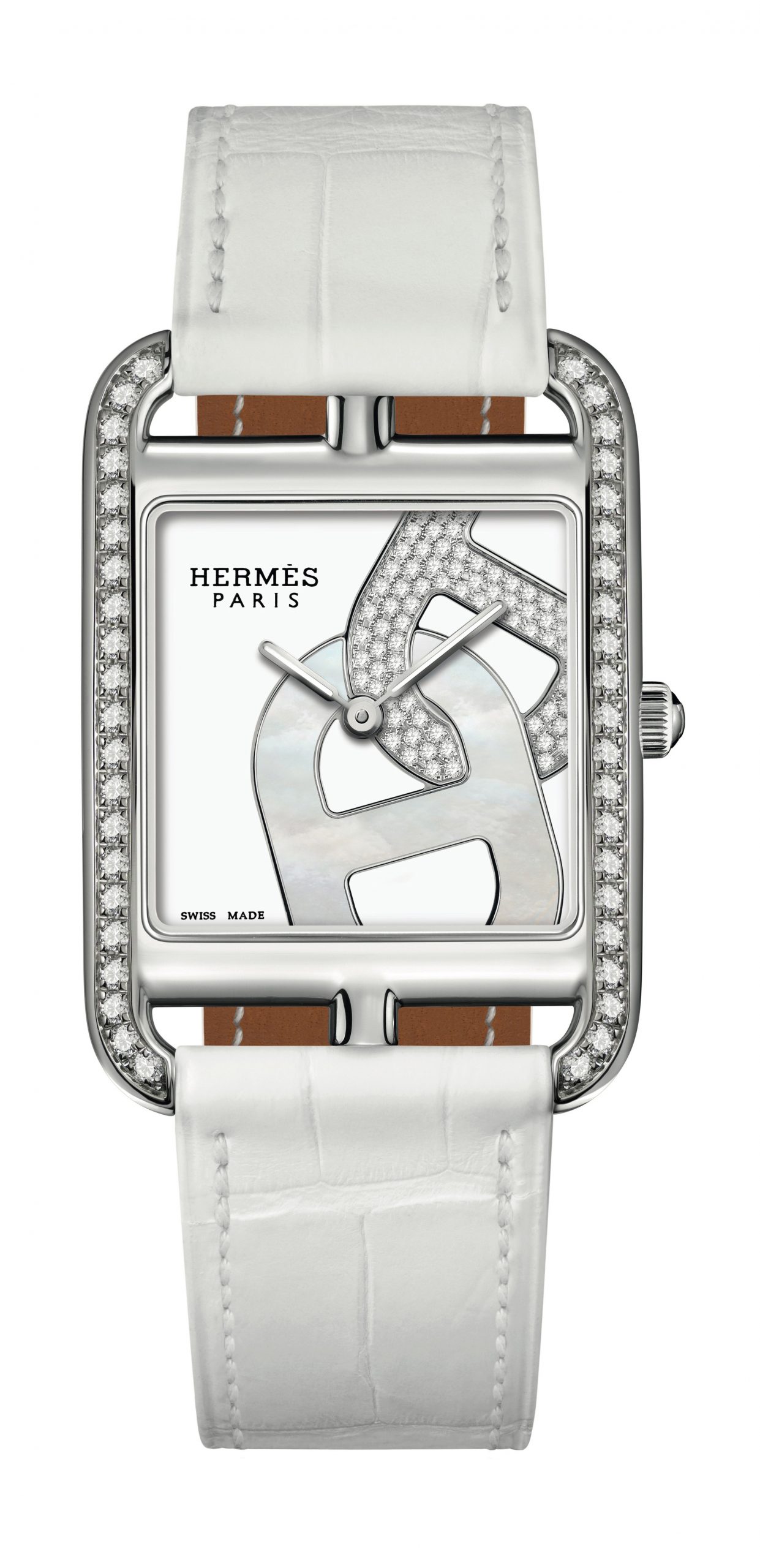 Hermès Cape Cod Chaîne d’Ancre Joaillier luxury timepiece - detailed view