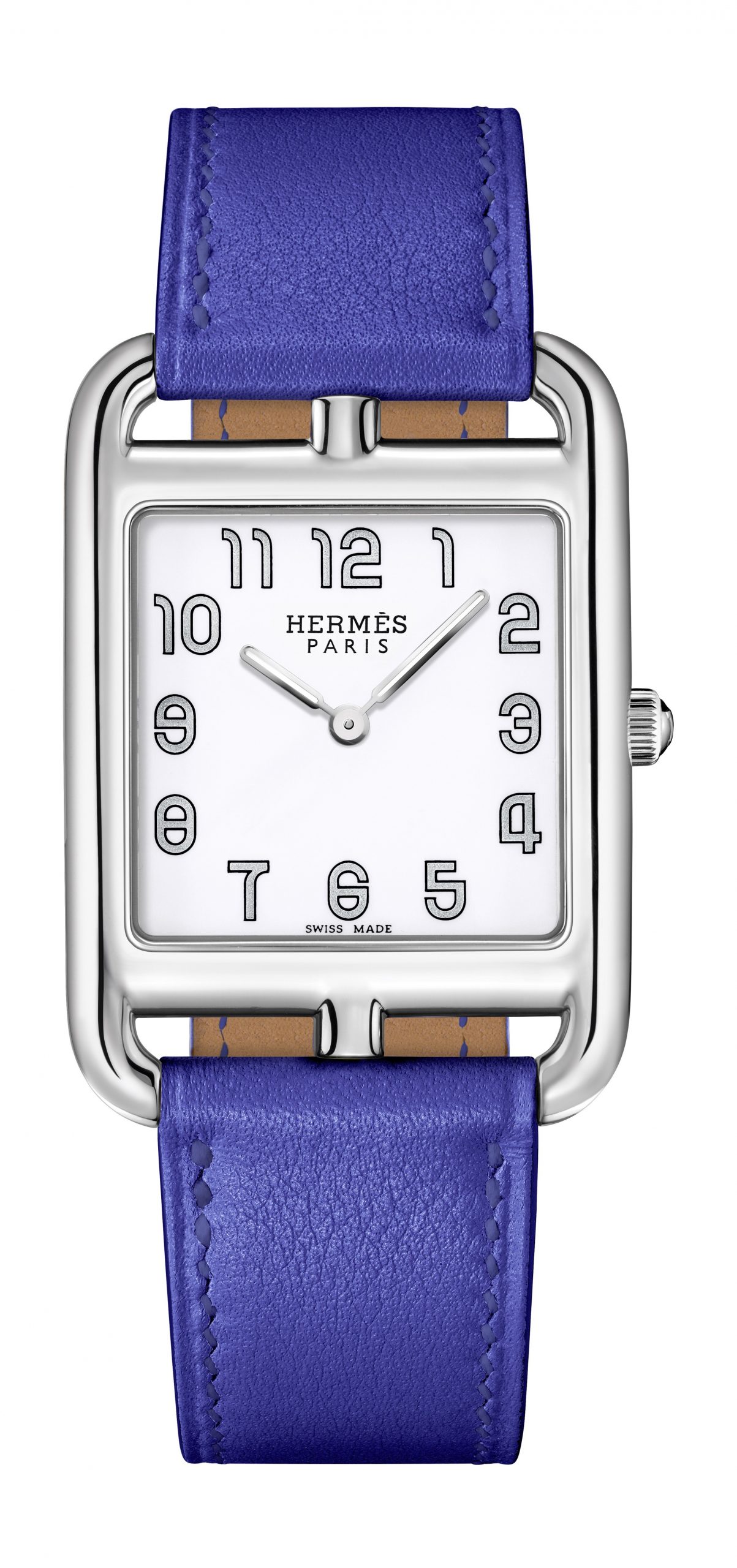 Hermès Cape Cod GM luxury timepiece - detailed view