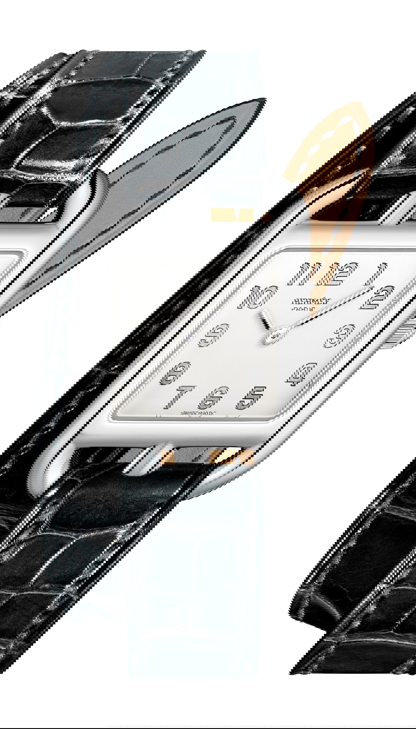 Hermès Cape Cod PM luxury timepiece - detailed view