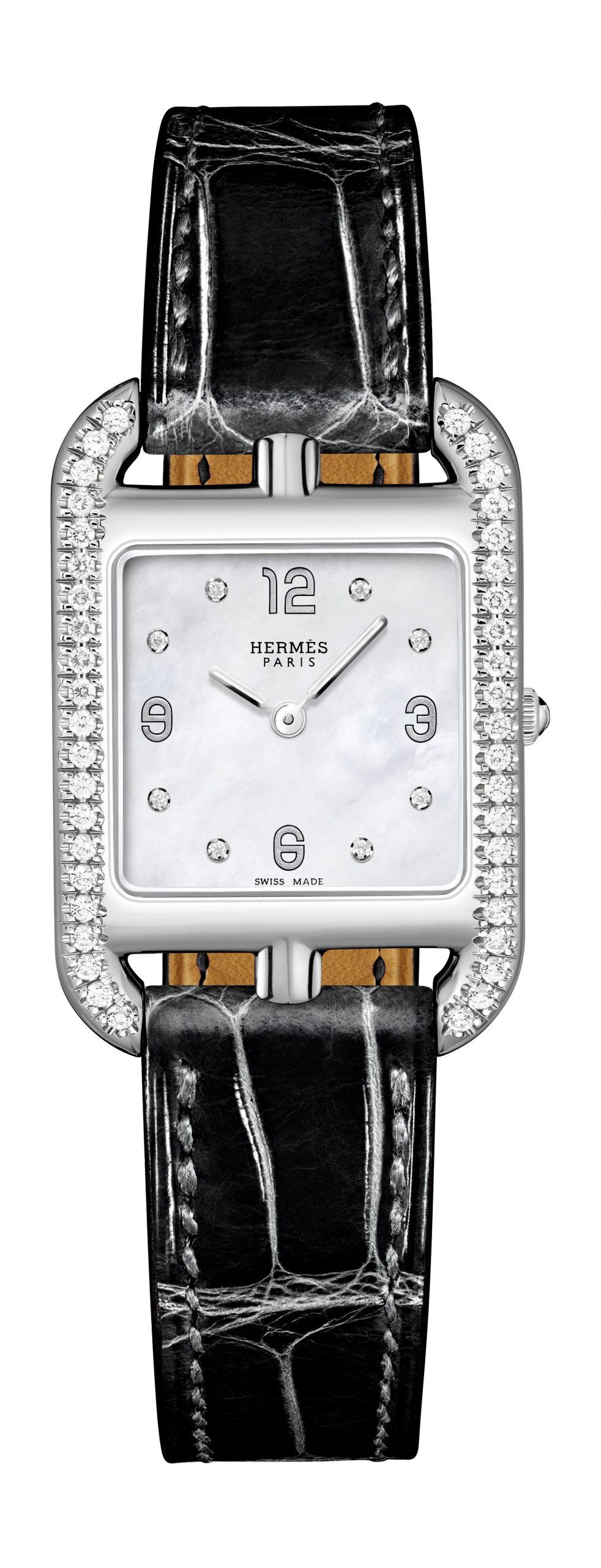 Hermès Cape Cod PM luxury timepiece - detailed view