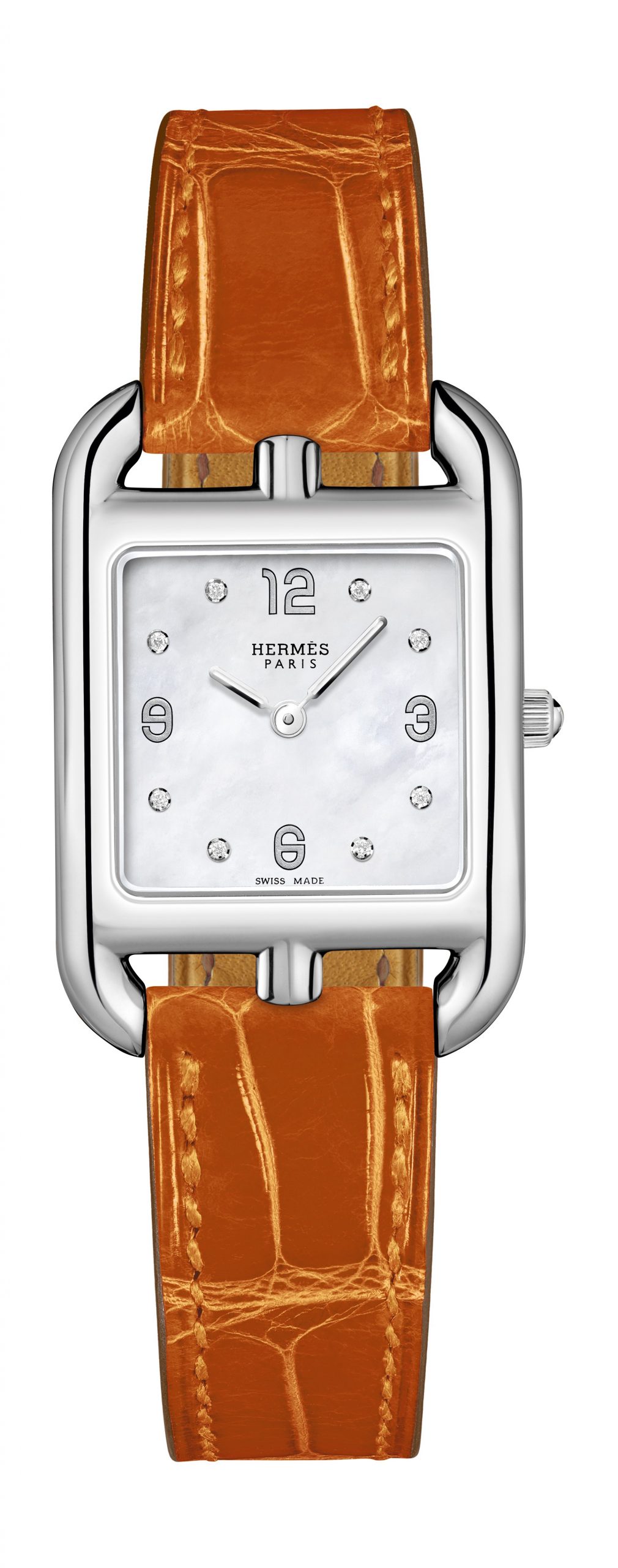 Hermès Cape Cod PM luxury timepiece - detailed view
