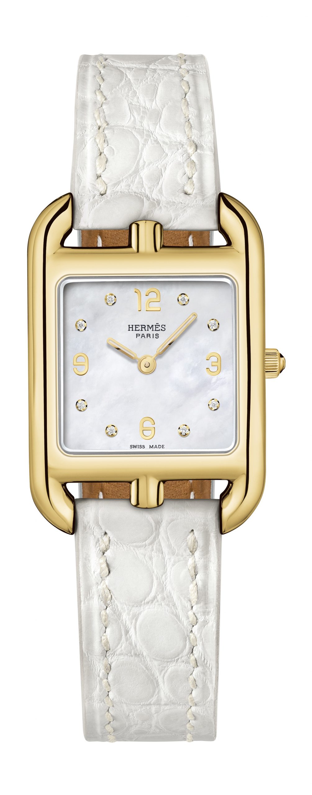 Hermès Cape Cod PM luxury timepiece - detailed view