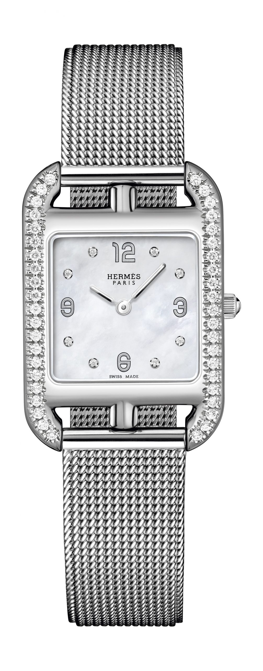 Hermès Cape Cod PM luxury timepiece - detailed view