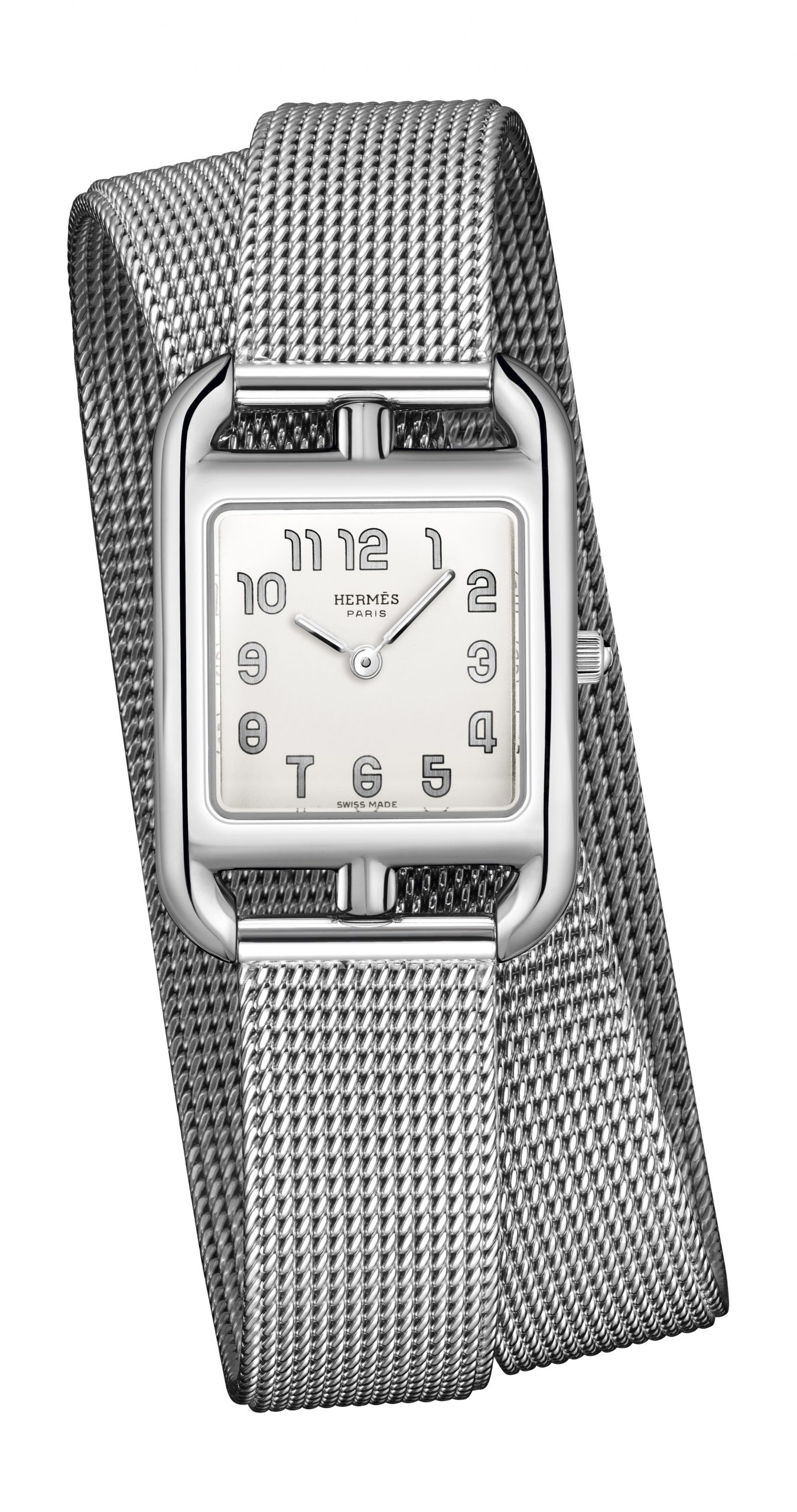 Hermès Cape Cod PM luxury timepiece - detailed view