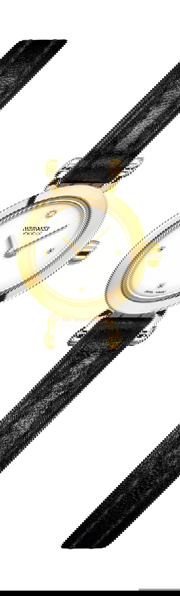 Hermès Faubourg luxury timepiece - detailed view