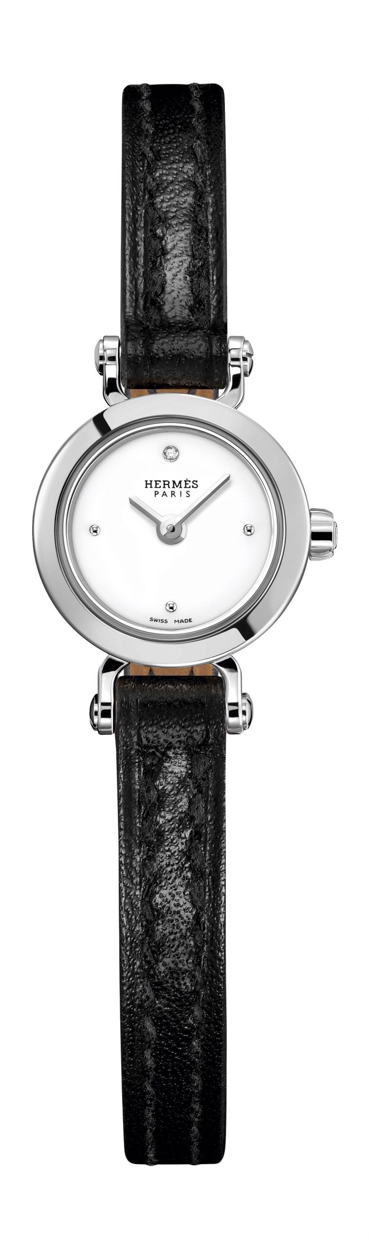 Hermès Faubourg luxury timepiece - detailed view