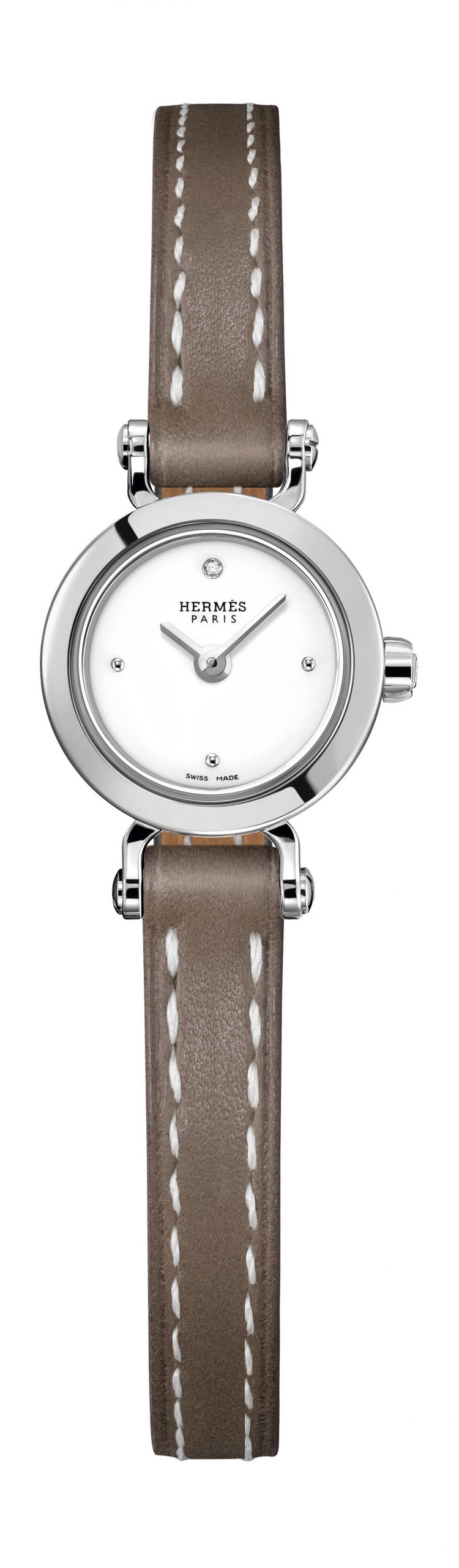 Hermès Faubourg luxury timepiece - detailed view