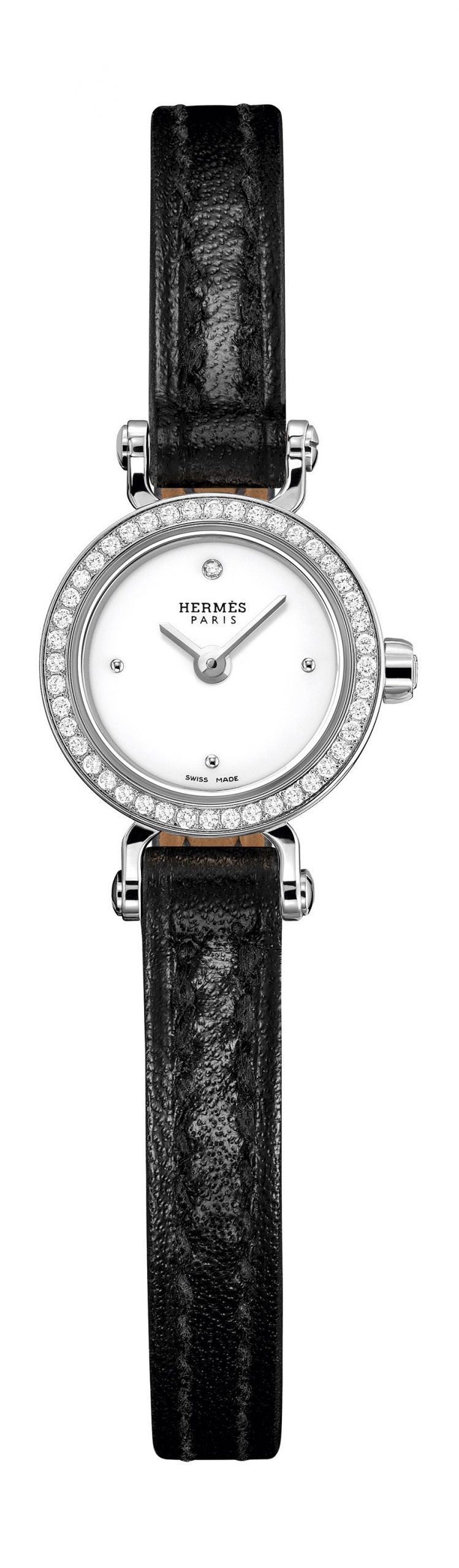 Hermès Faubourg luxury timepiece - detailed view