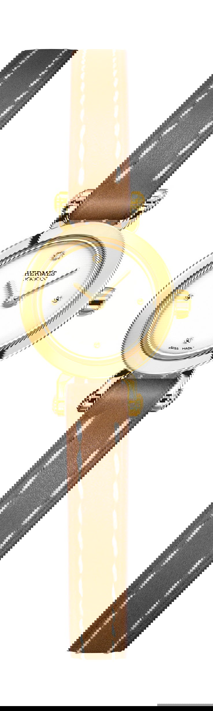 Hermès Faubourg luxury timepiece - detailed view