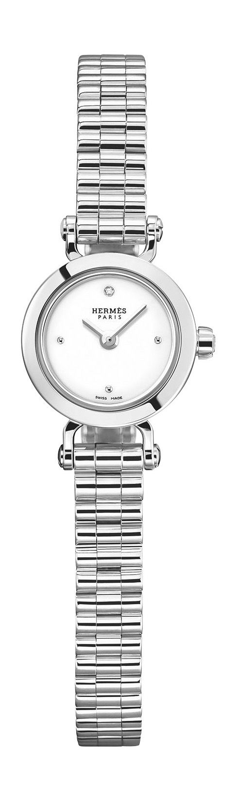 Hermès Faubourg luxury timepiece - detailed view
