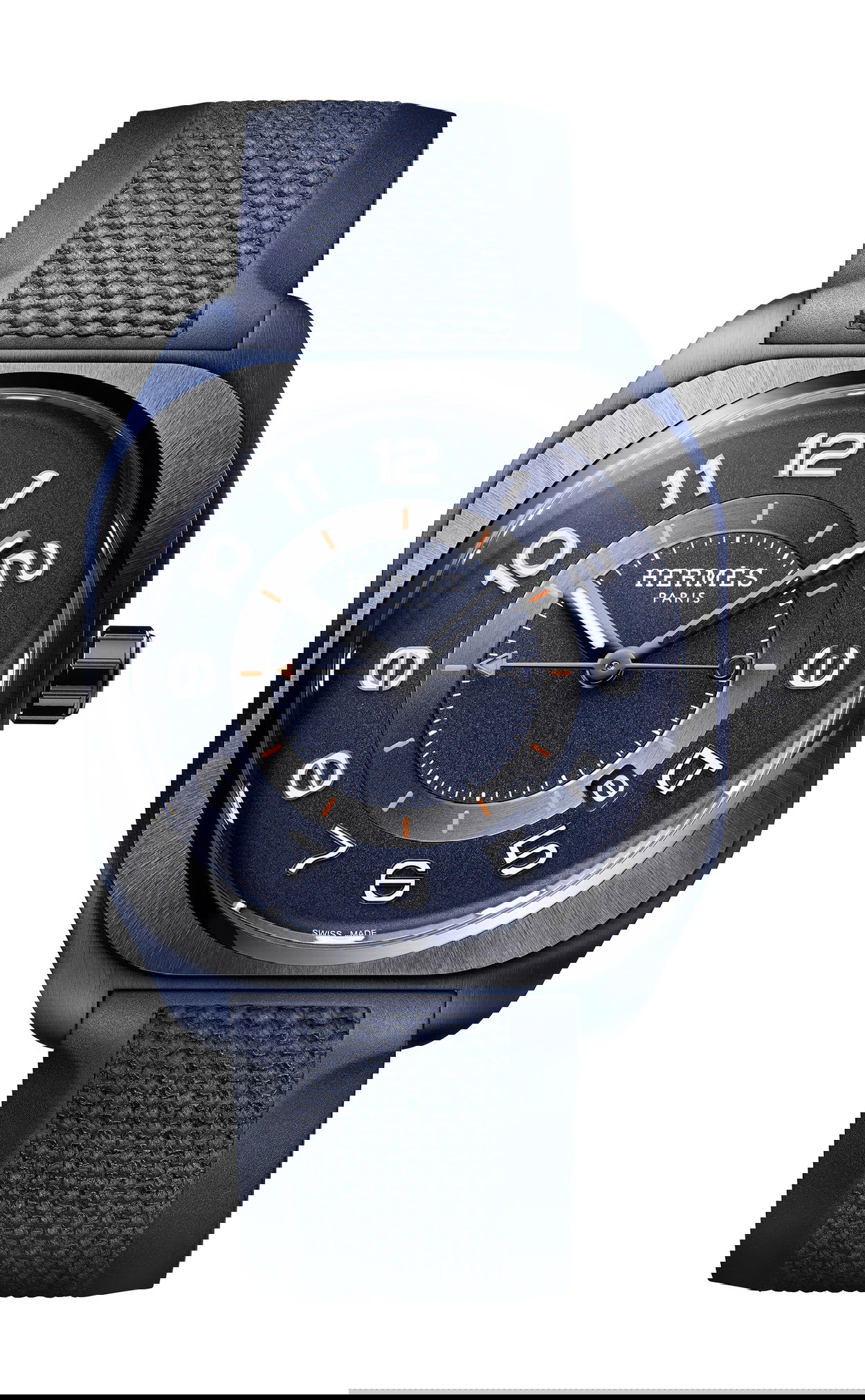 Hermès H08 luxury timepiece - detailed view