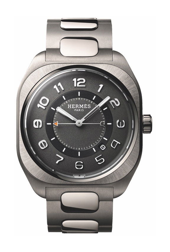 Hermès H08 luxury timepiece - detailed view