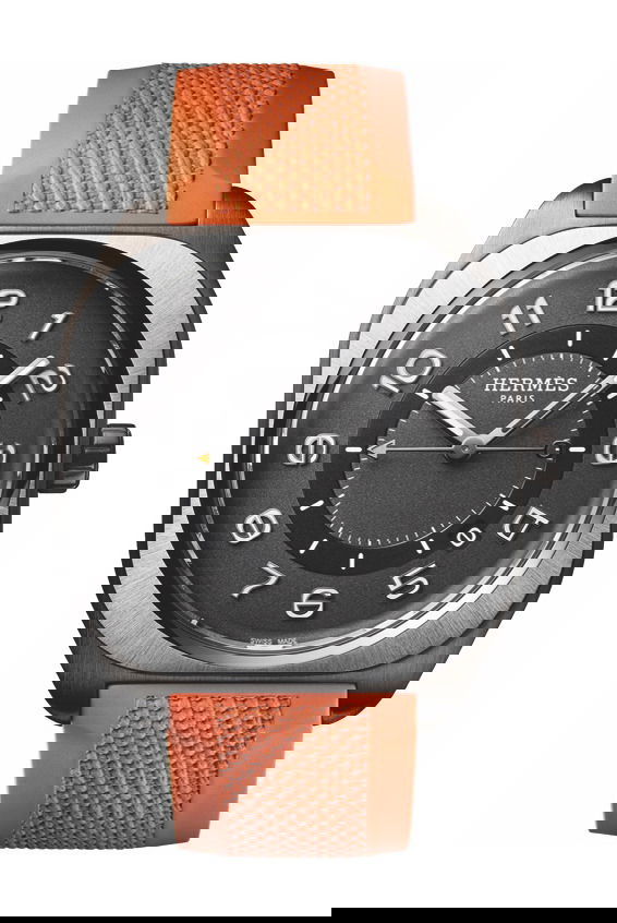 Hermès H08 luxury timepiece - detailed view