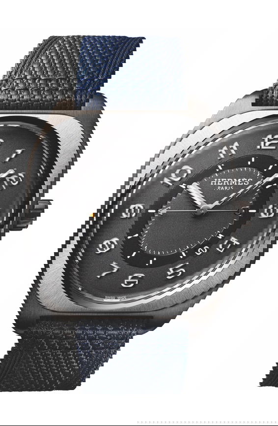 Hermès H08 luxury timepiece - detailed view