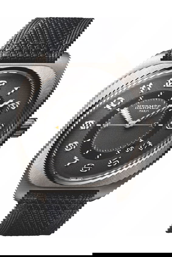 Hermès H08 luxury timepiece - detailed view