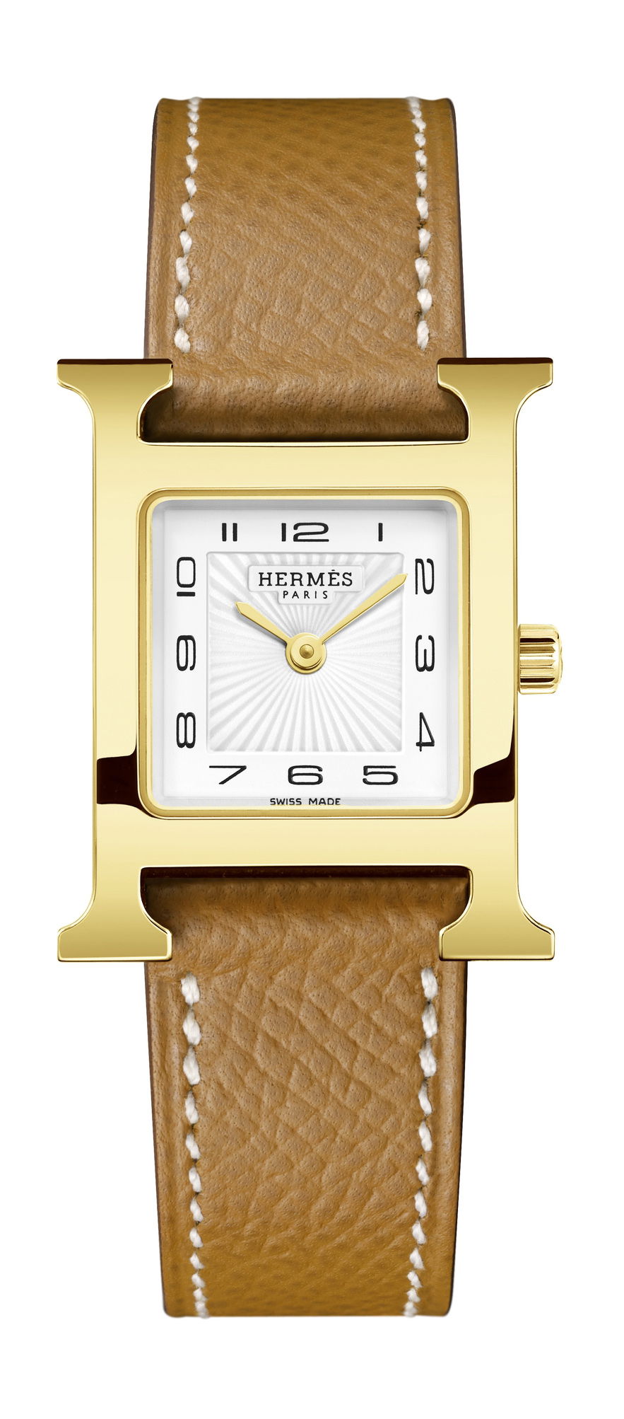 Hermès Heure H luxury timepiece - detailed view