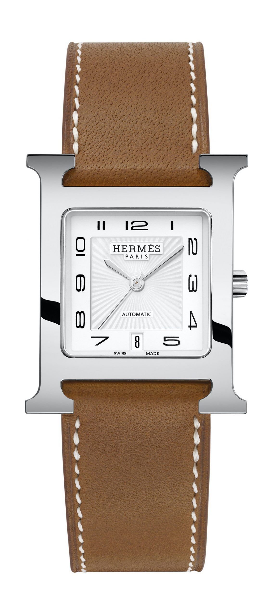 Hermès Heure H Automatic luxury timepiece - detailed view
