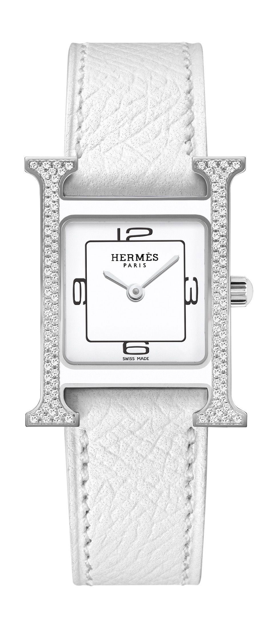 Hermès Heure H Double Jeu luxury timepiece - detailed view