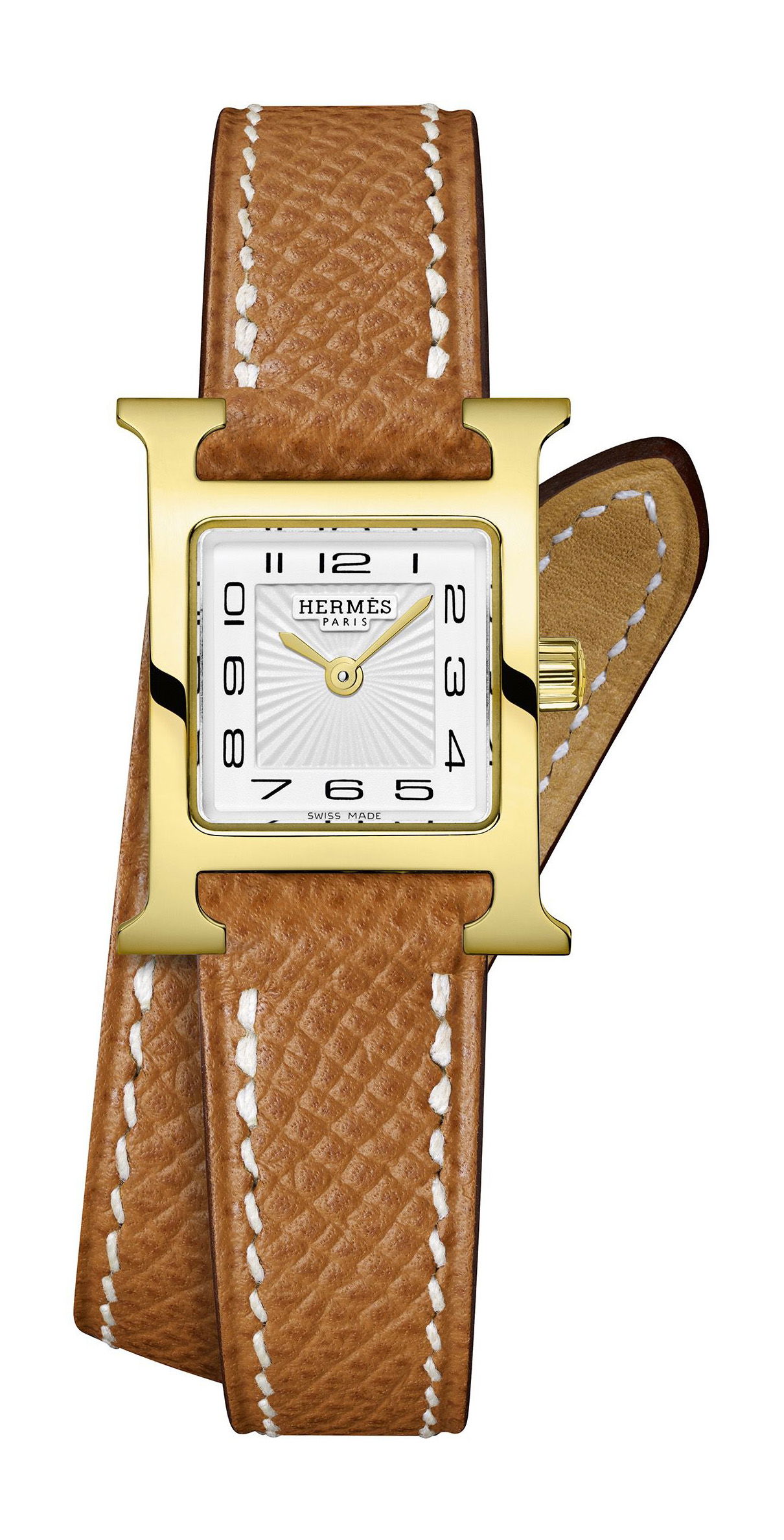 Hermès Heure H TPM luxury timepiece - detailed view