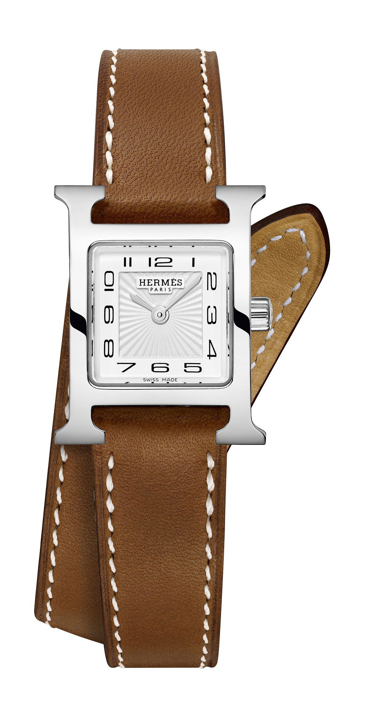 Hermès Heure H TPM luxury timepiece - detailed view