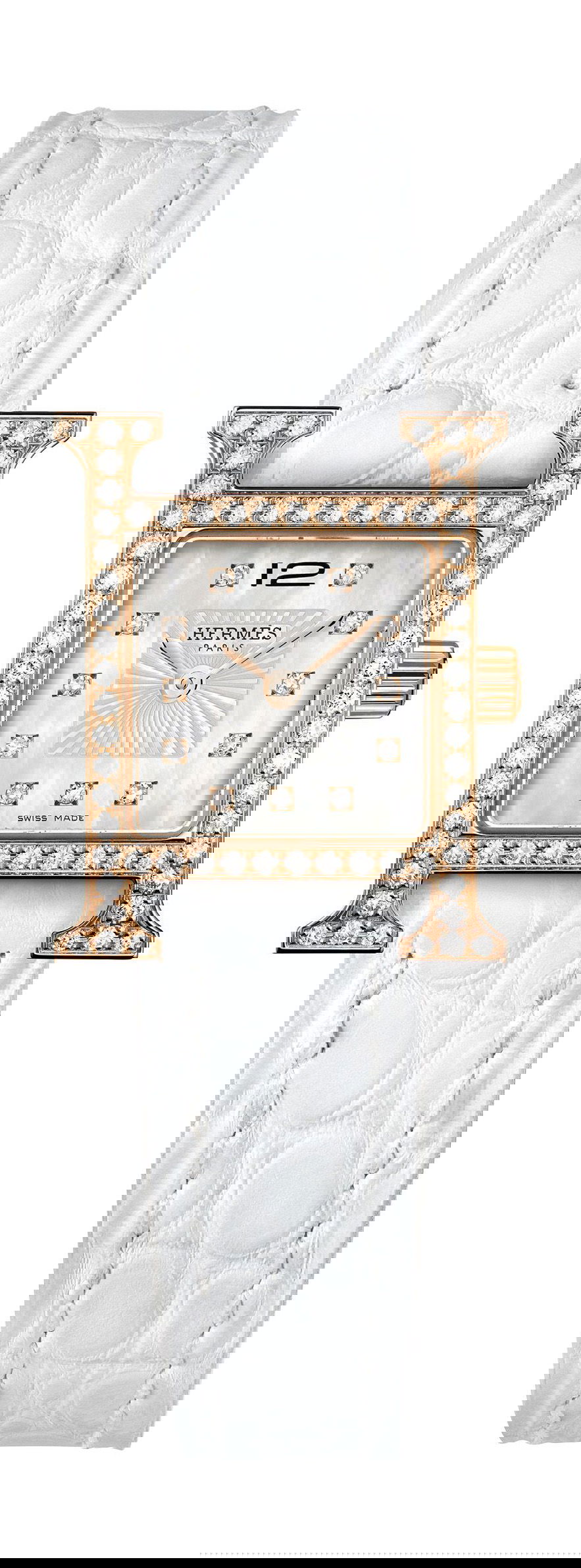 Hermès Heure H TPM luxury timepiece - detailed view
