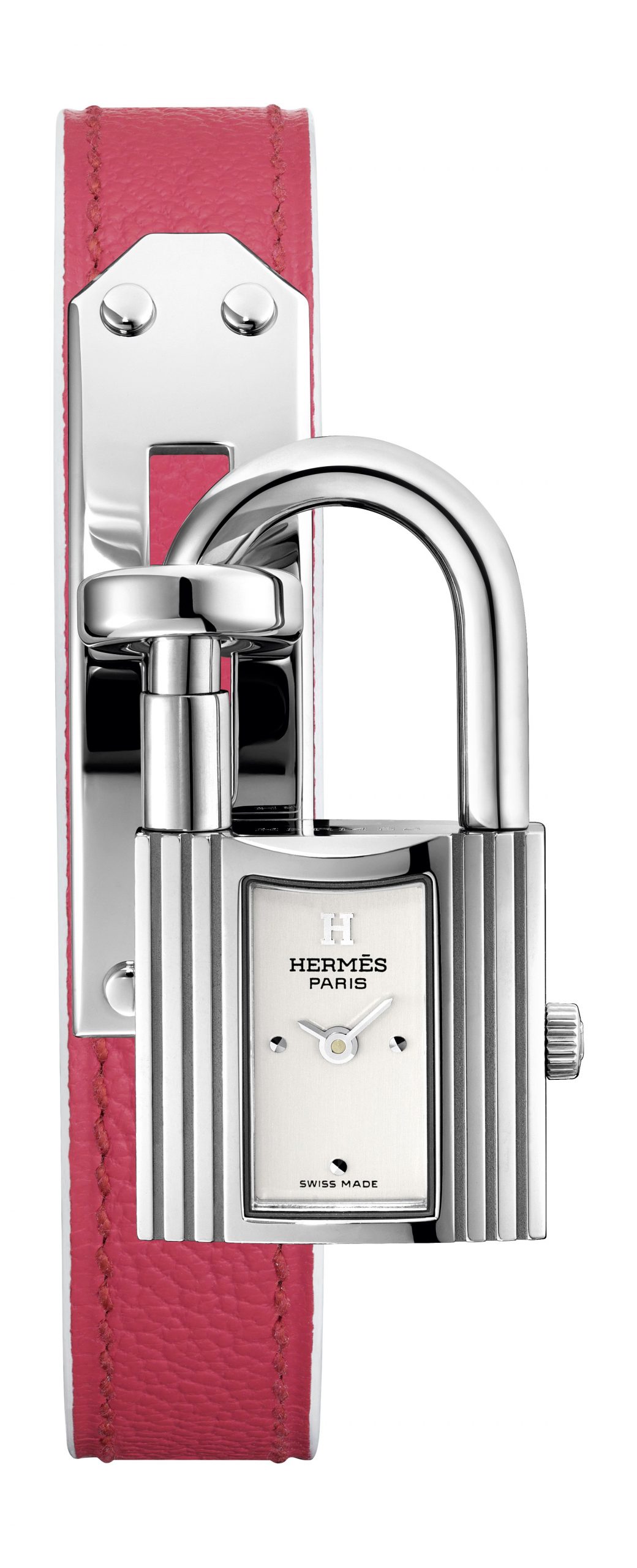 Hermès Kelly luxury timepiece - detailed view